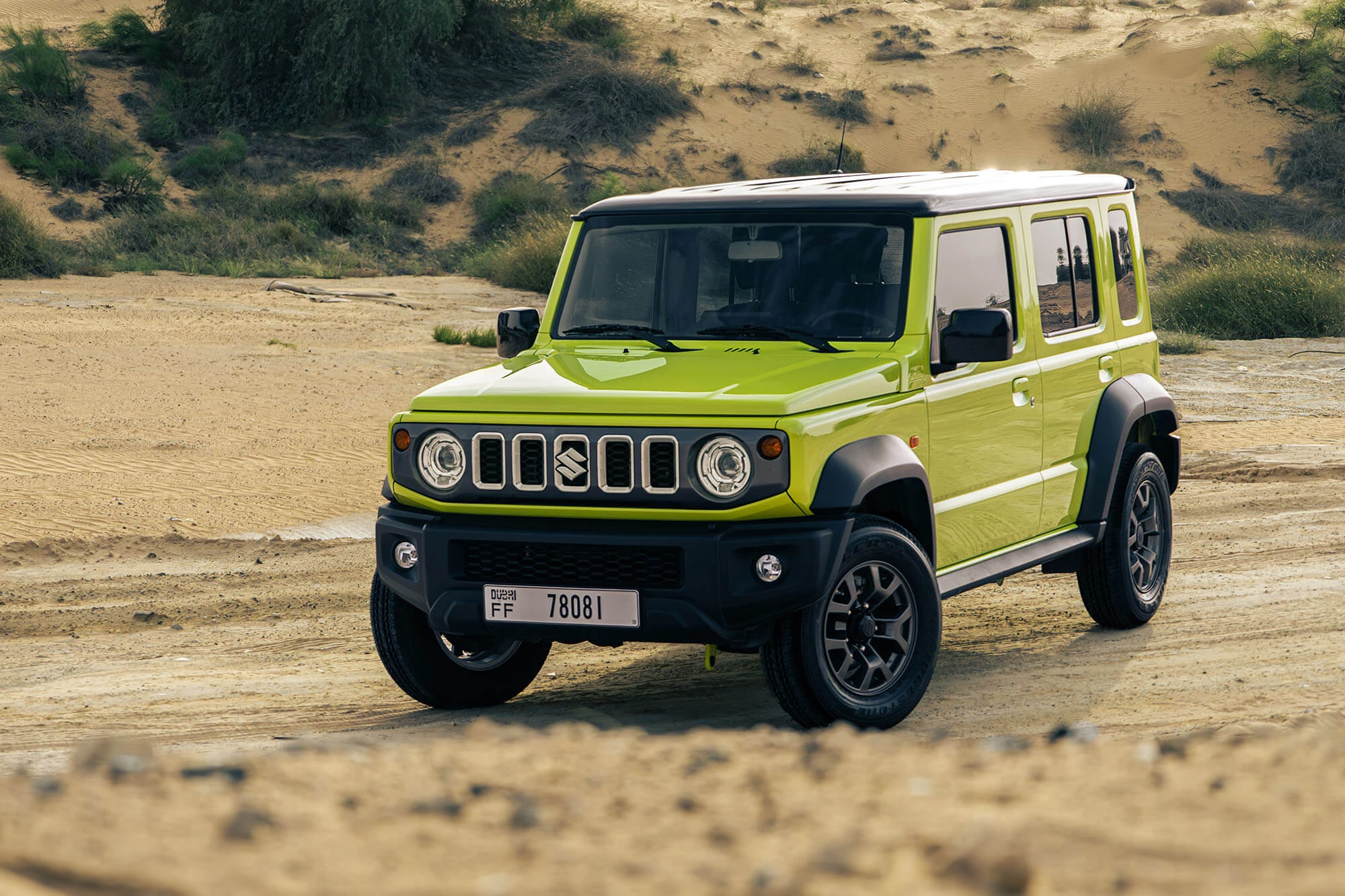 Suzuki Jimny Yellow Black