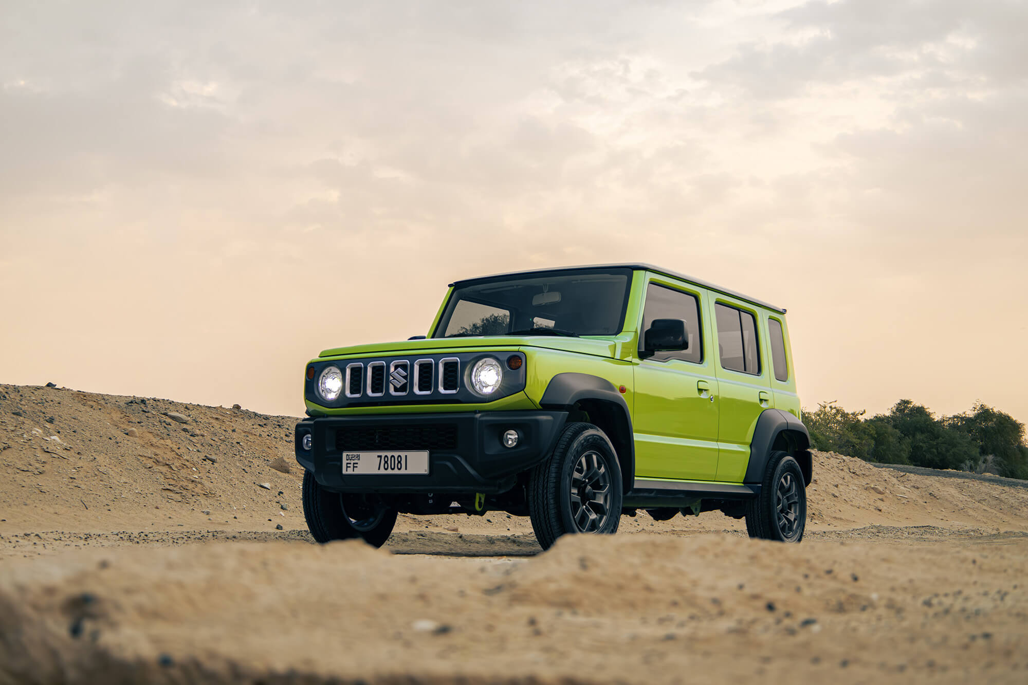 Suzuki Jimny Yellow Black