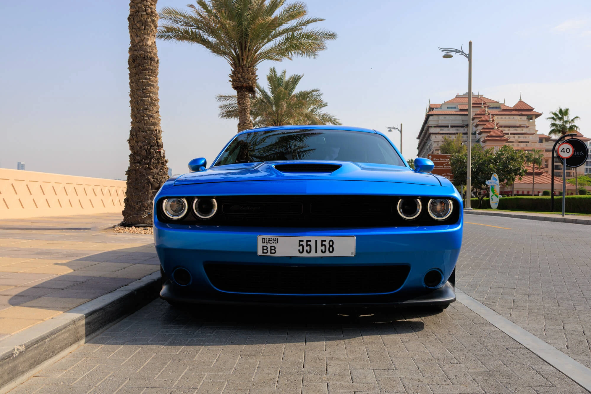 Dodge Challenger RT Blue