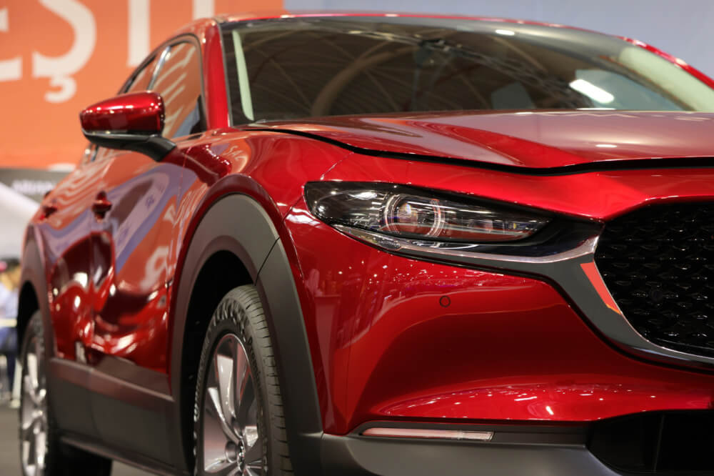 What Makes Mazda CX SUVs Different Red car Mazda CX 30 in Dubai