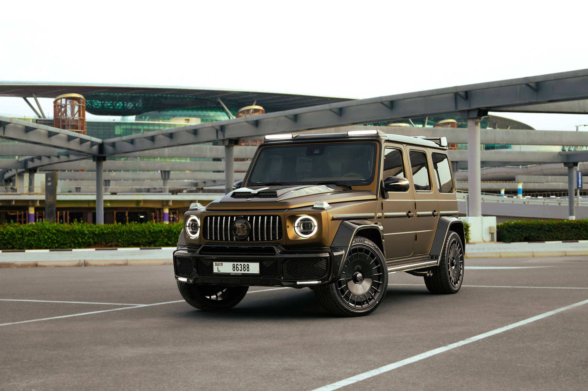 Mercedes G-Class Brabus 800 Carbon Kit Bronze Matte