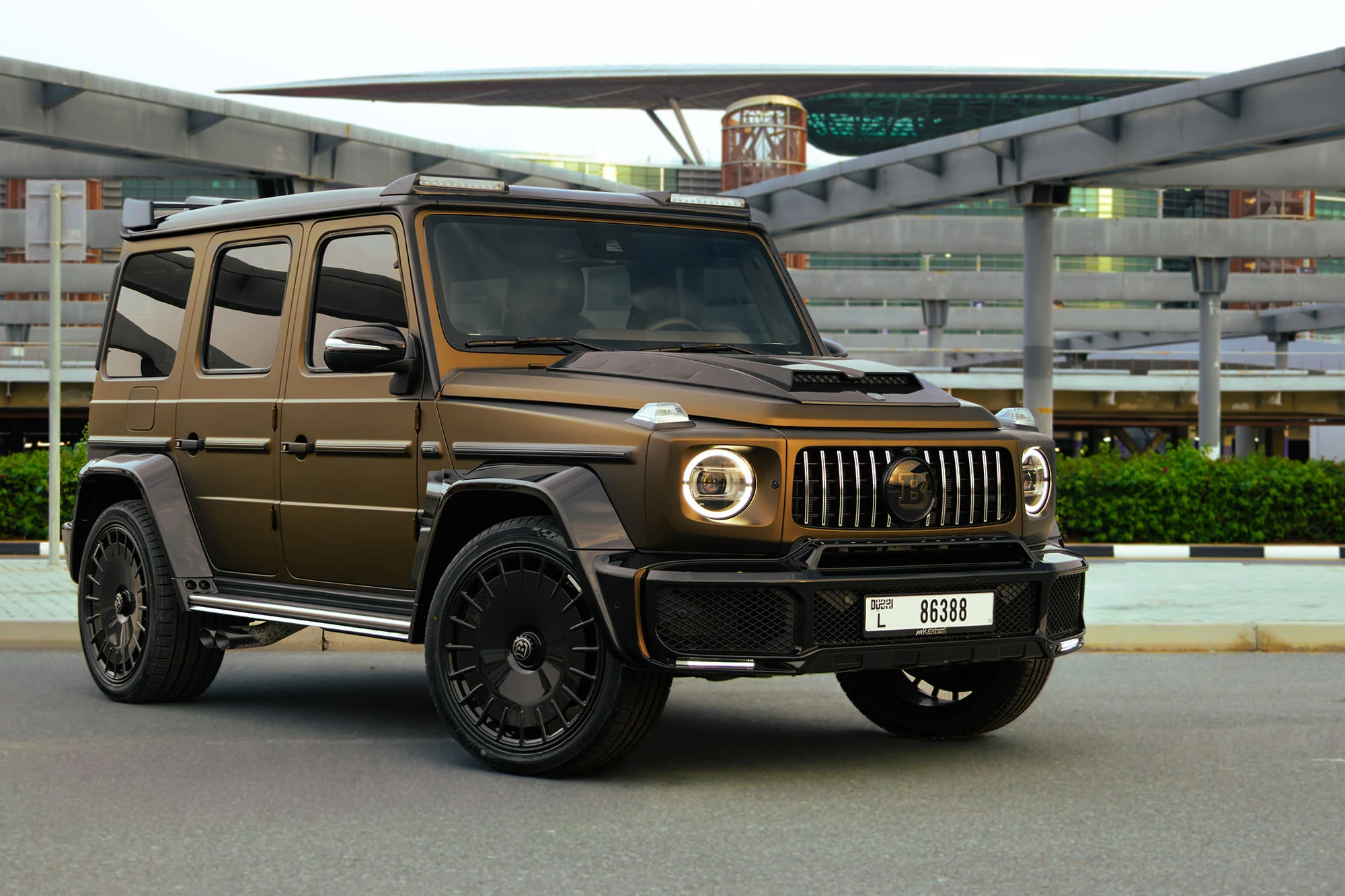 Mercedes G-Class Brabus 800 Carbon Kit Bronze Matte