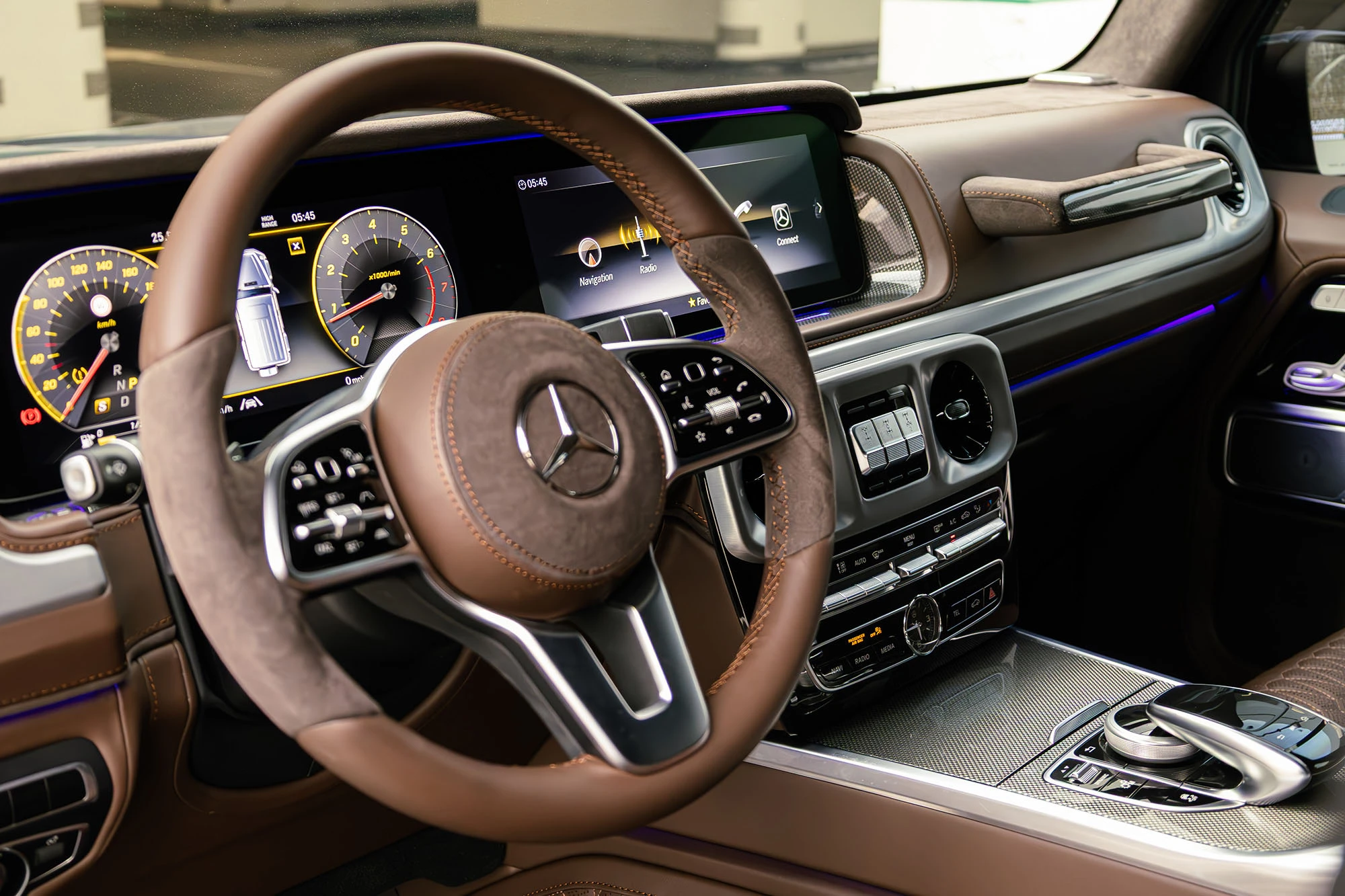 Mercedes G-Class Brabus 800 Carbon Kit Bronze Matte