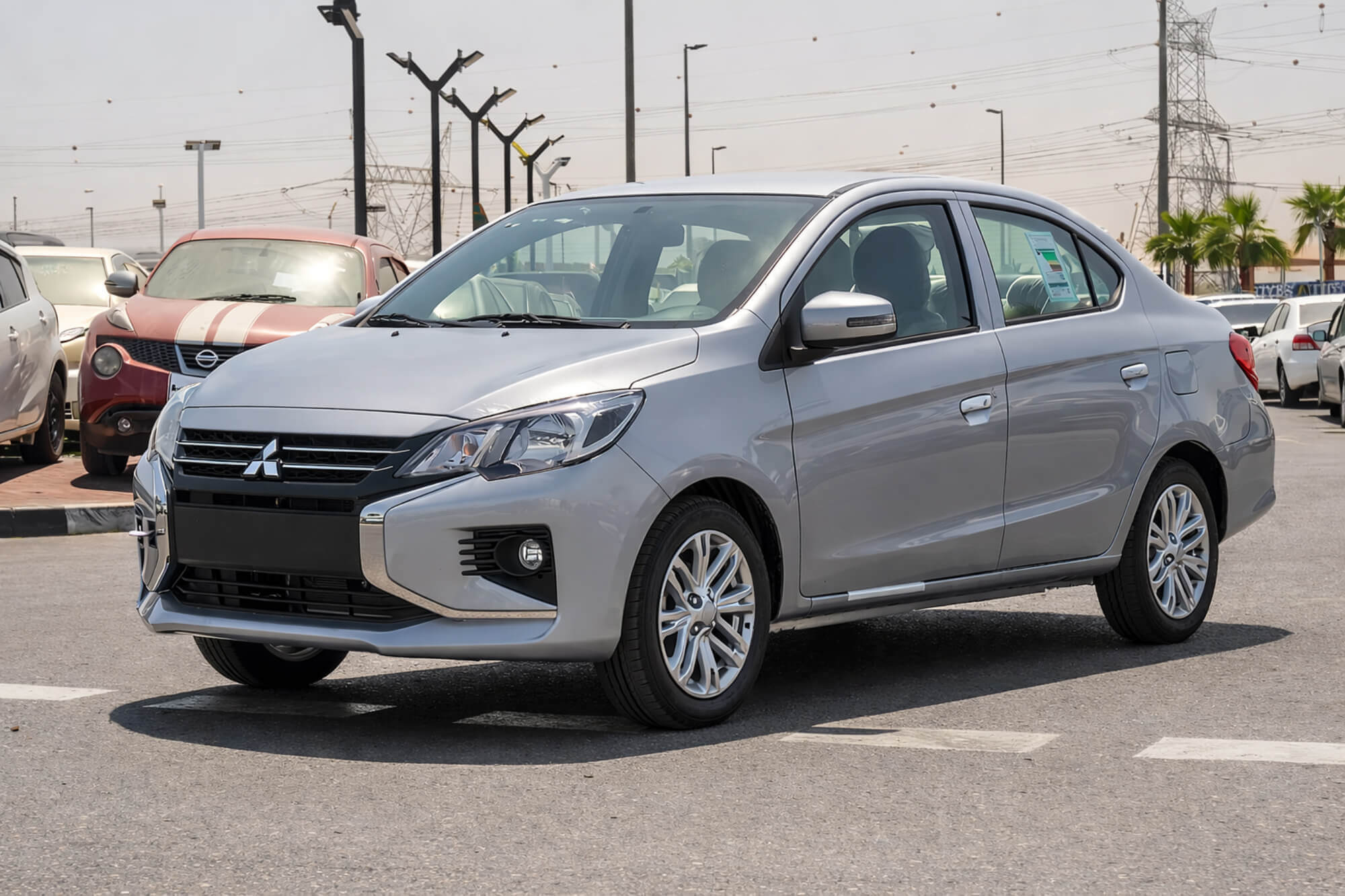 Mitsubishi Attrage Silver