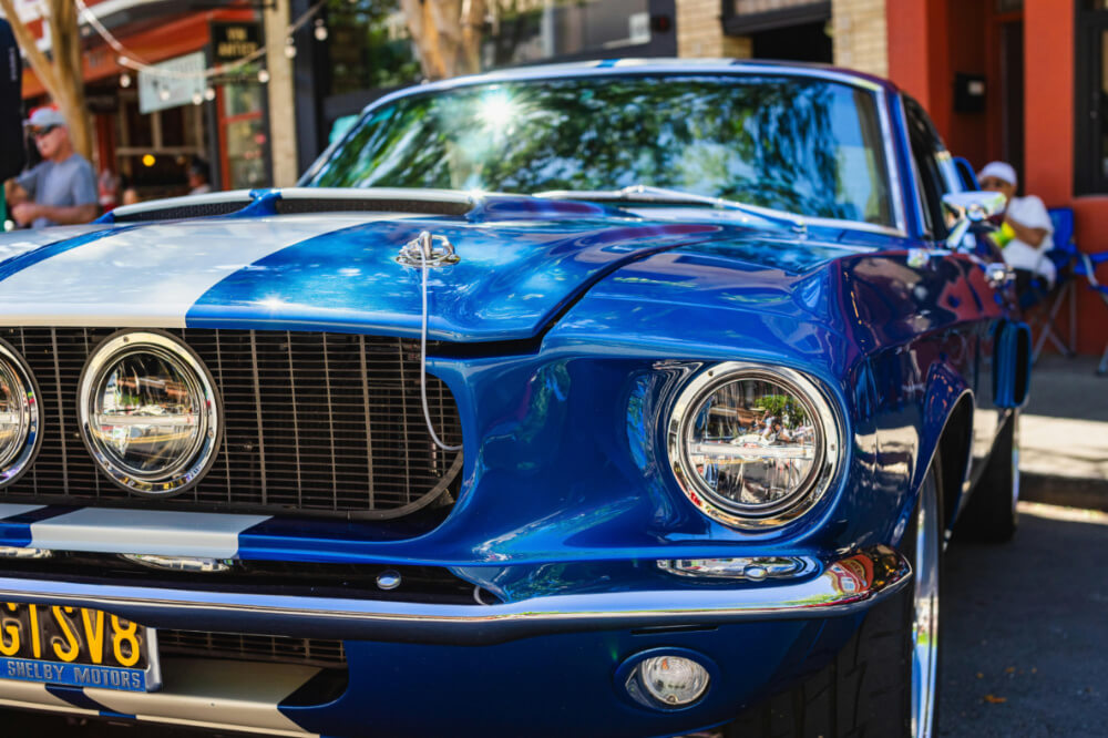 Ford 谢尔比野马 GT500 的遗产 Ford Mustang 谢尔比在迪拜