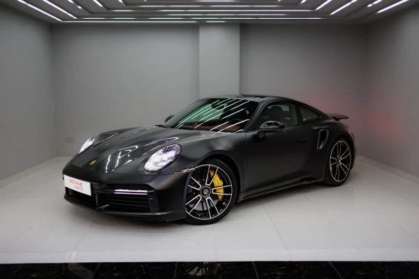 Porsche 911 Turbo S Noir Mat