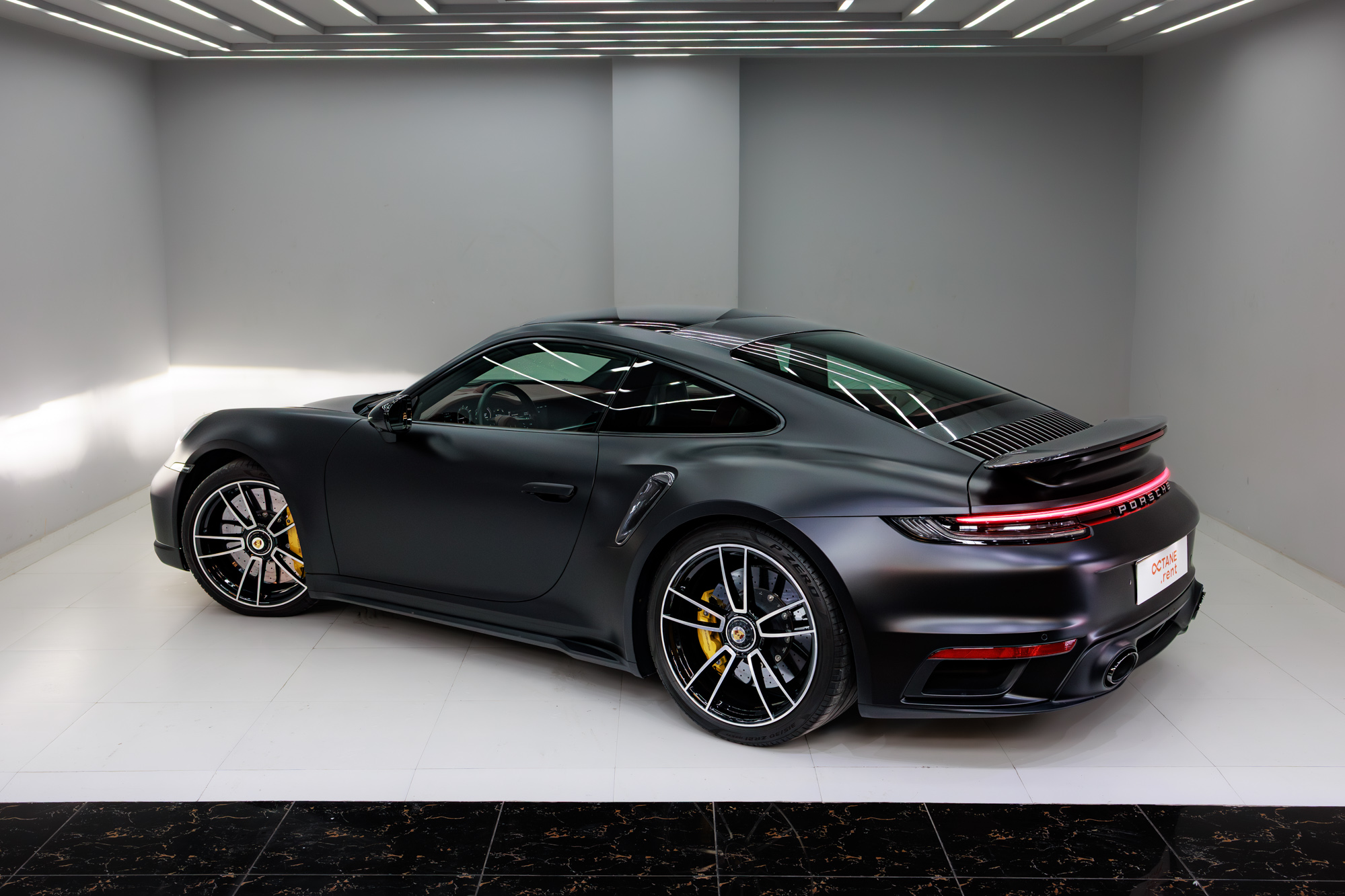 Porsche 911 Turbo S Black Matte Porsche 911 Turbo S Black Matte