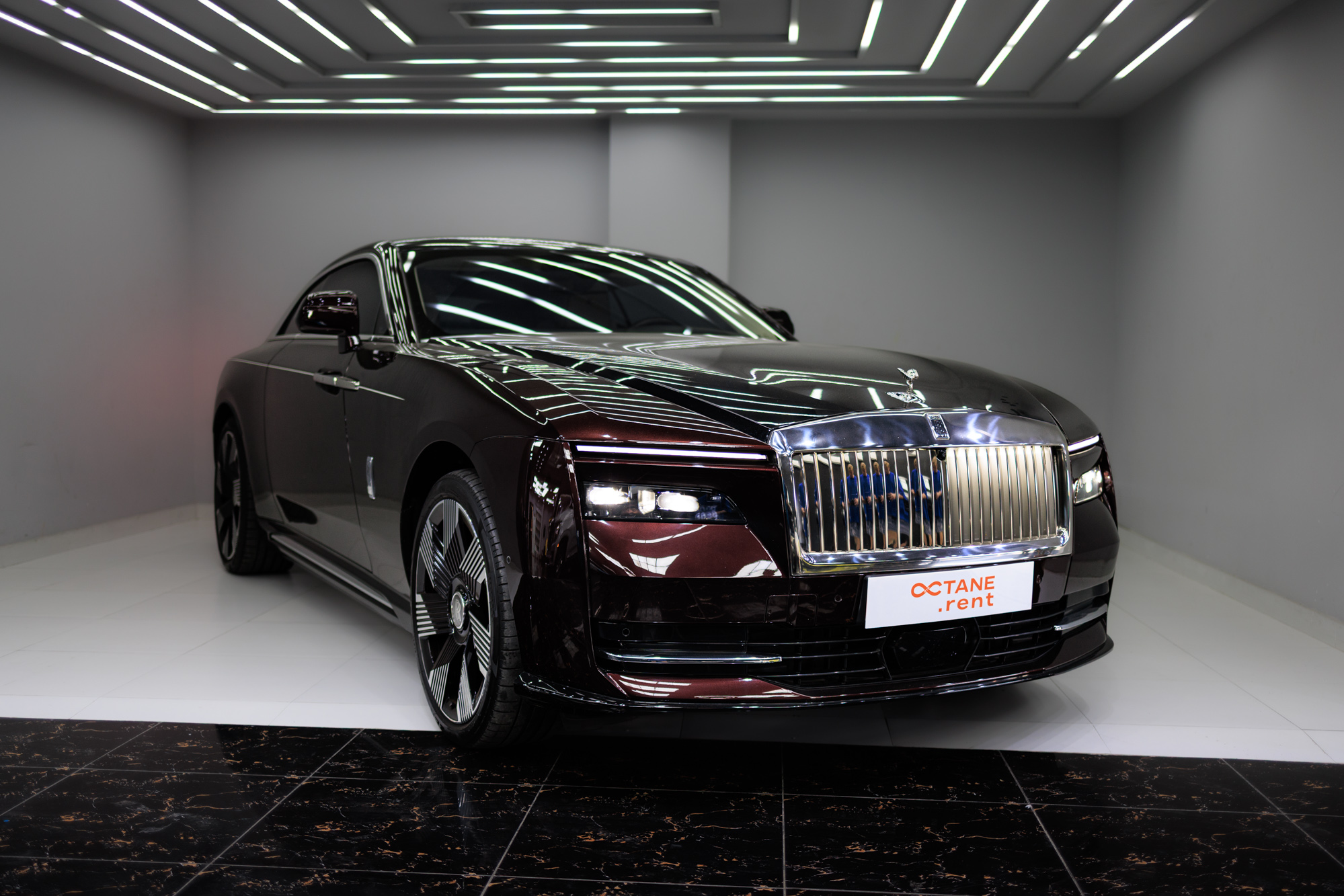 Rolls Royce Spectre Black Cherry