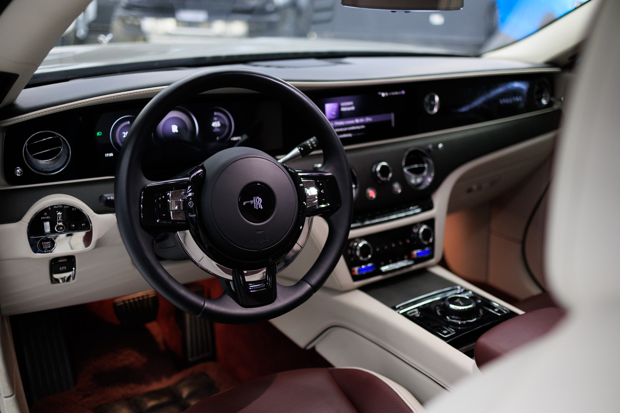 Rolls Royce Spectre Black Cherry