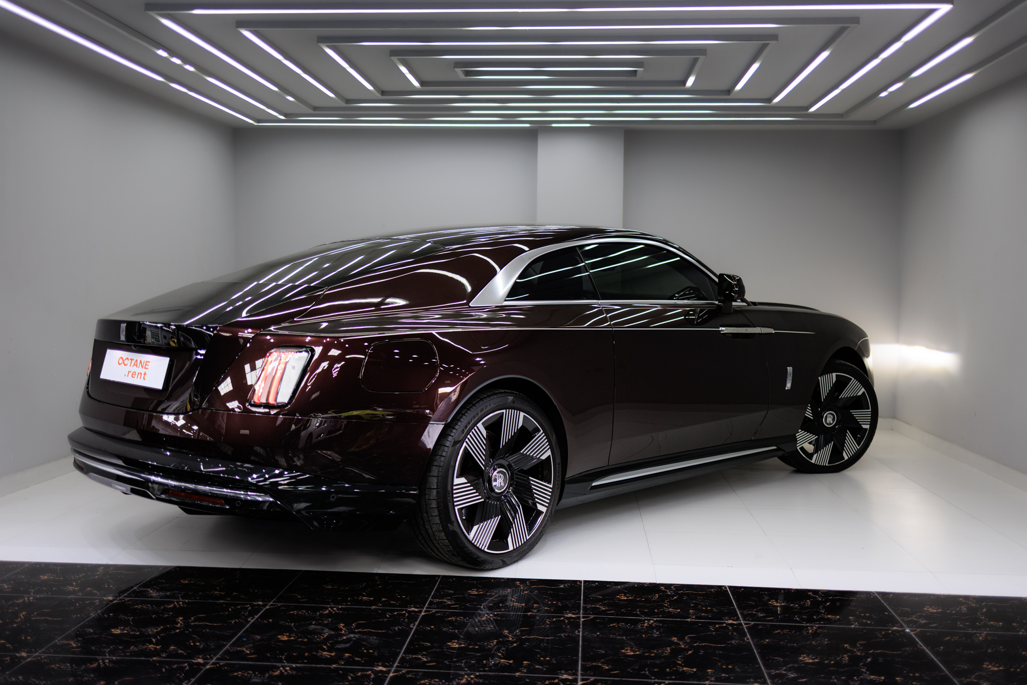 Rolls Royce Spectre Black Cherry