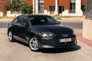 Audi A3 דור חדש אפור כהה