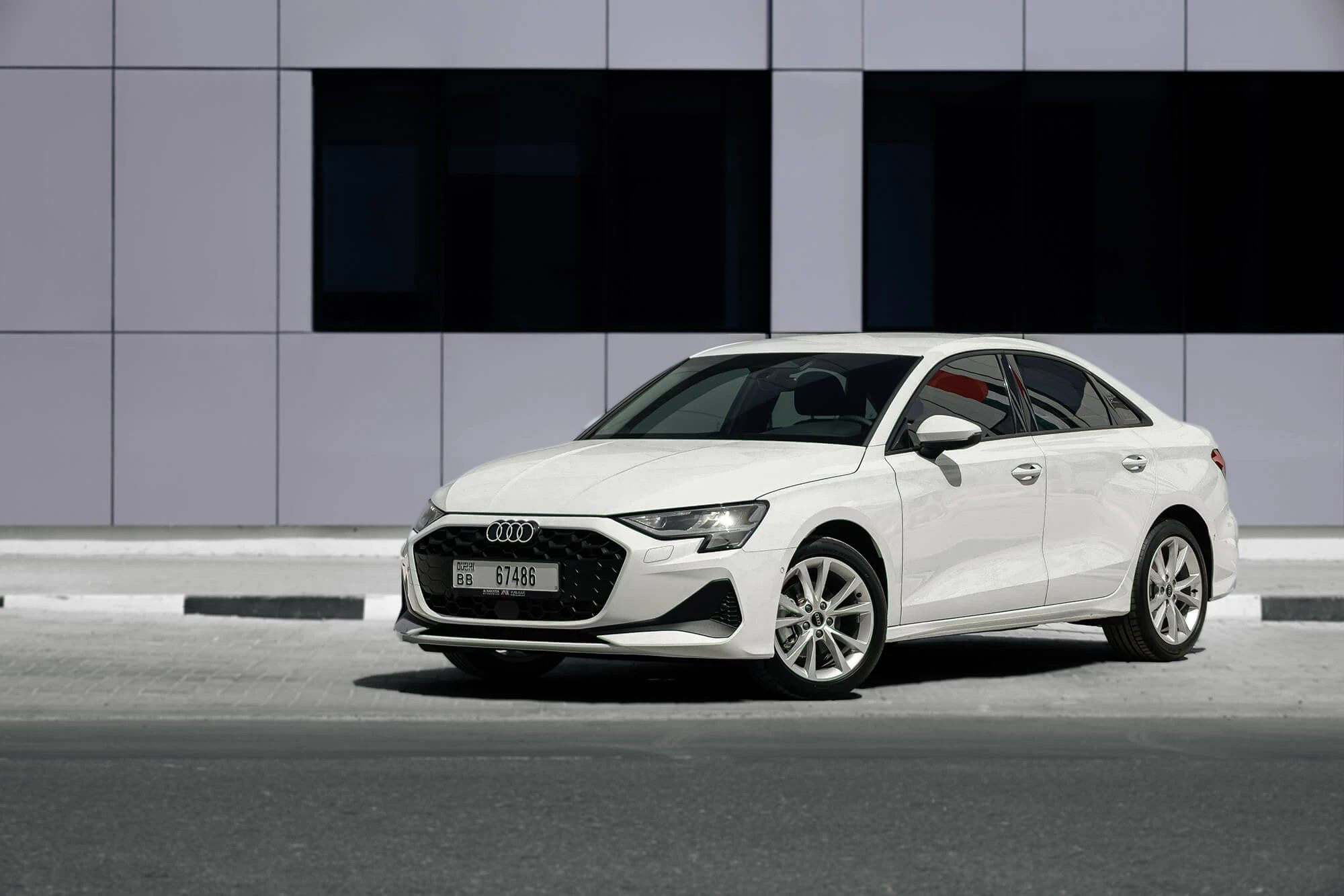 Audi A3 דור חדש לבן