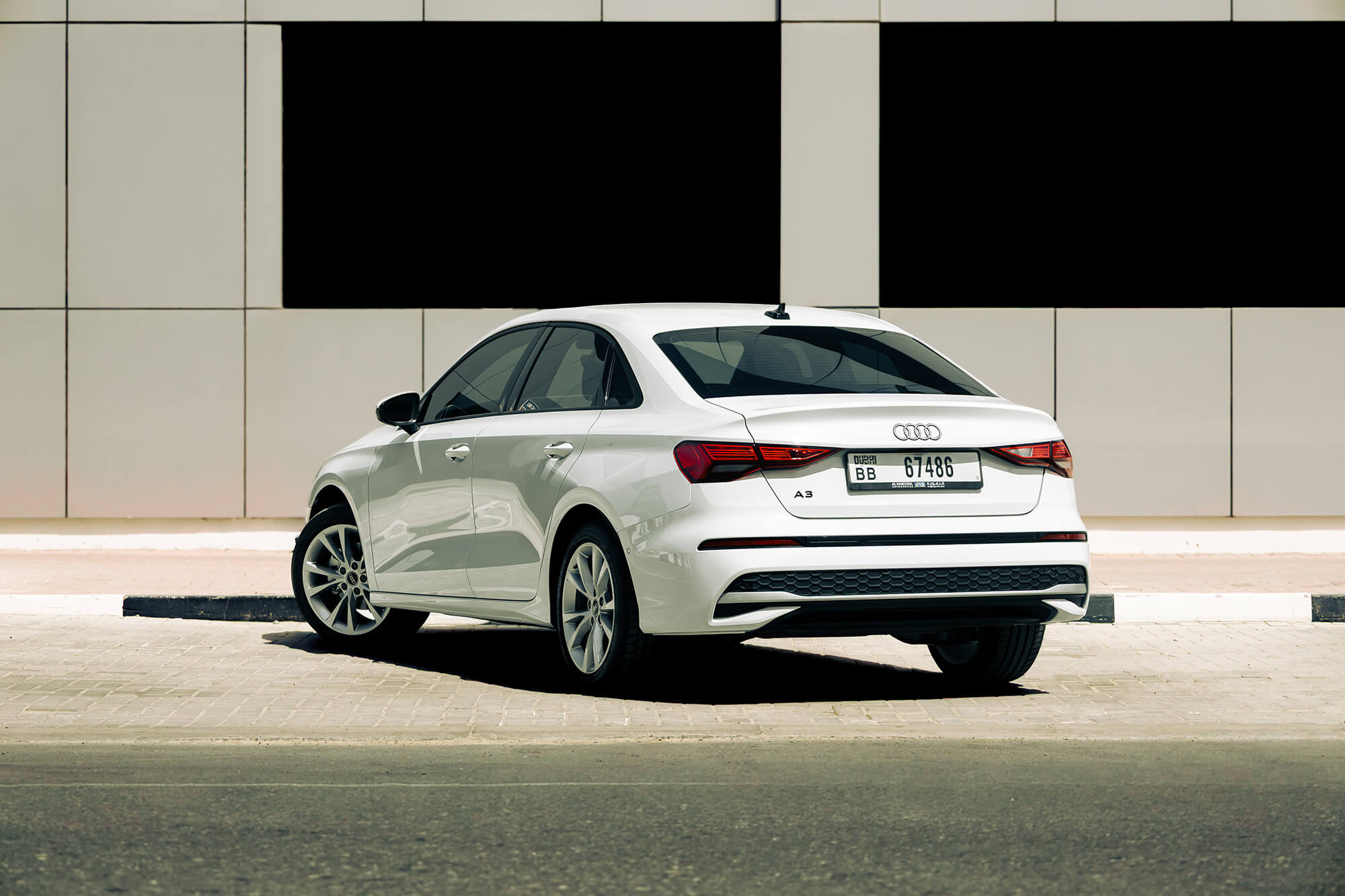 Audi A3 דור חדש לבן Audi A3 דור חדש לבן