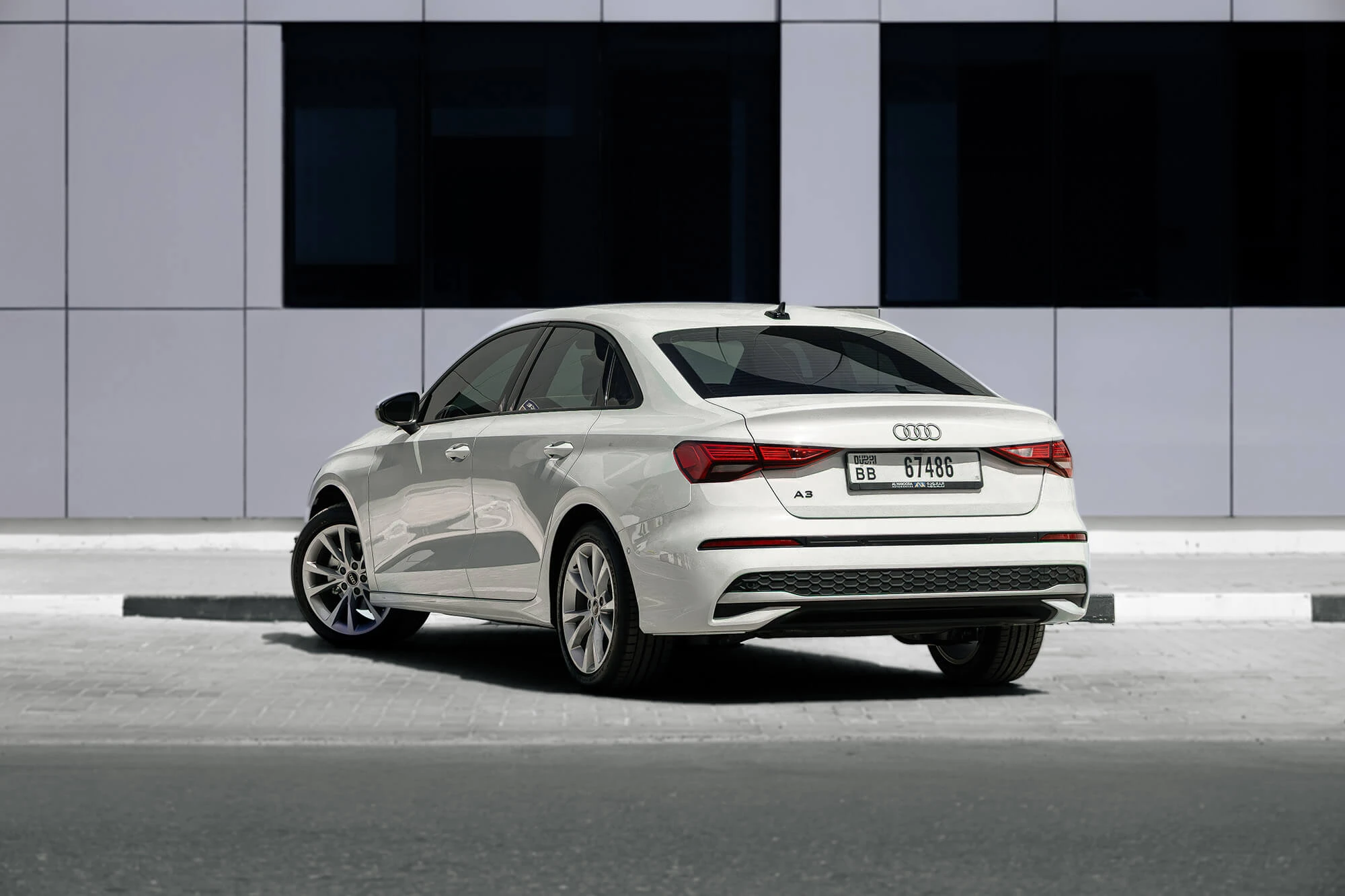 Audi A3 דור חדש לבן