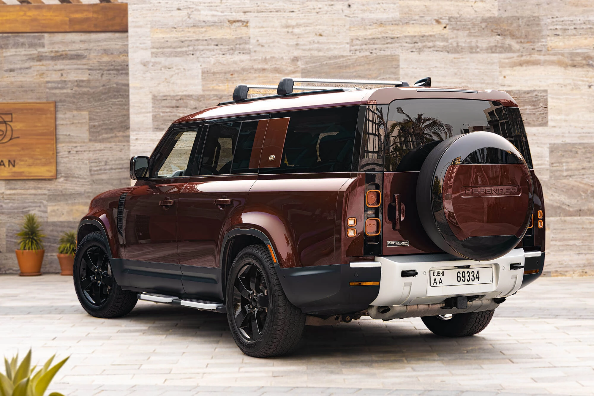 Land Rover Defender D300 Første udgave rød Land Rover Defender D300 Første udgave rød