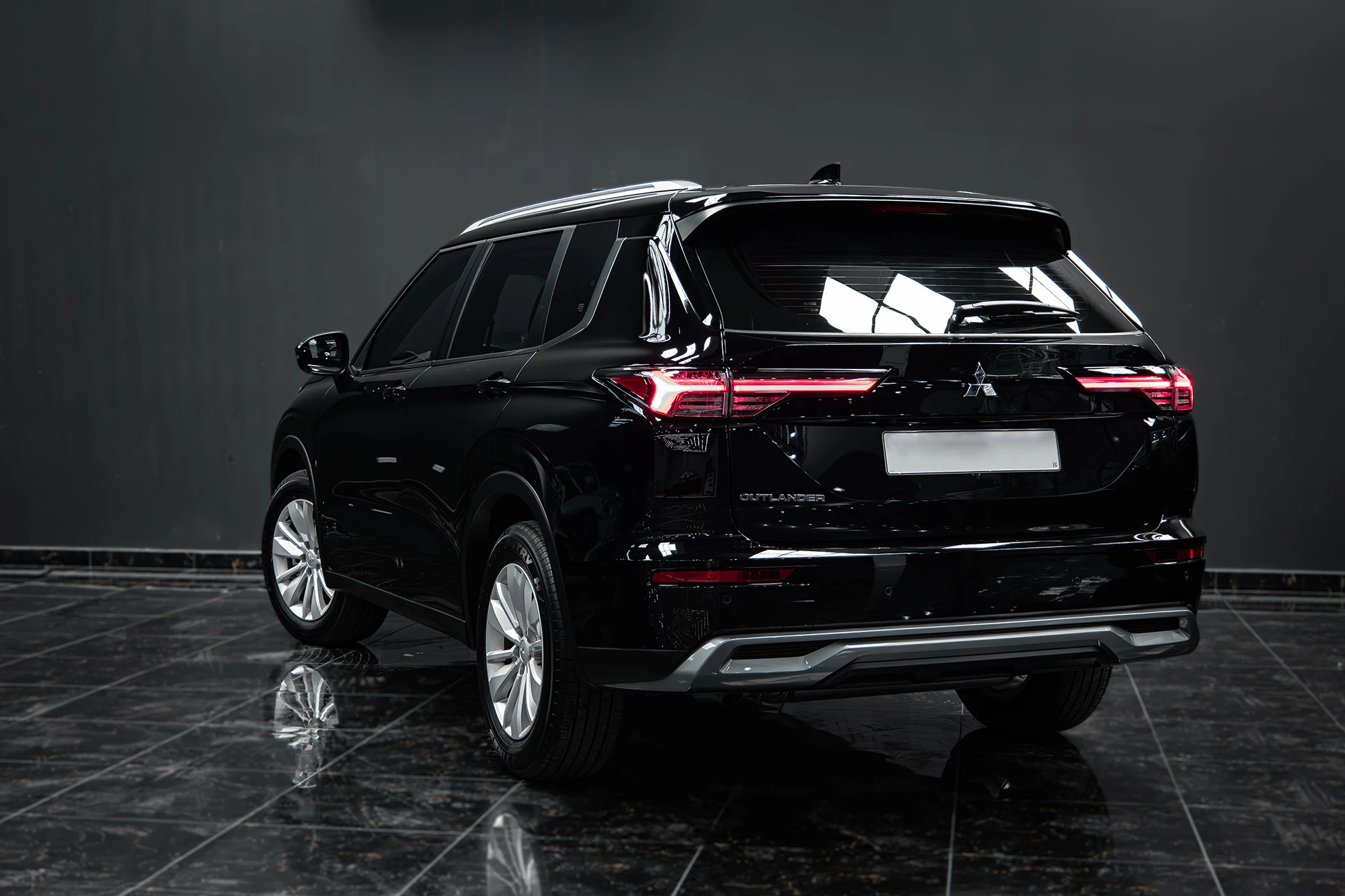 Mitsubishi Outlander Schwarz Mitsubishi Outlander Schwarz