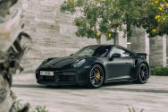 Porsche 911 Turbo S Black Matte