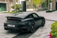 Porsche 911 Turbo S Zwart Mat