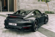 Porsche 911 Turbo S Black Matte