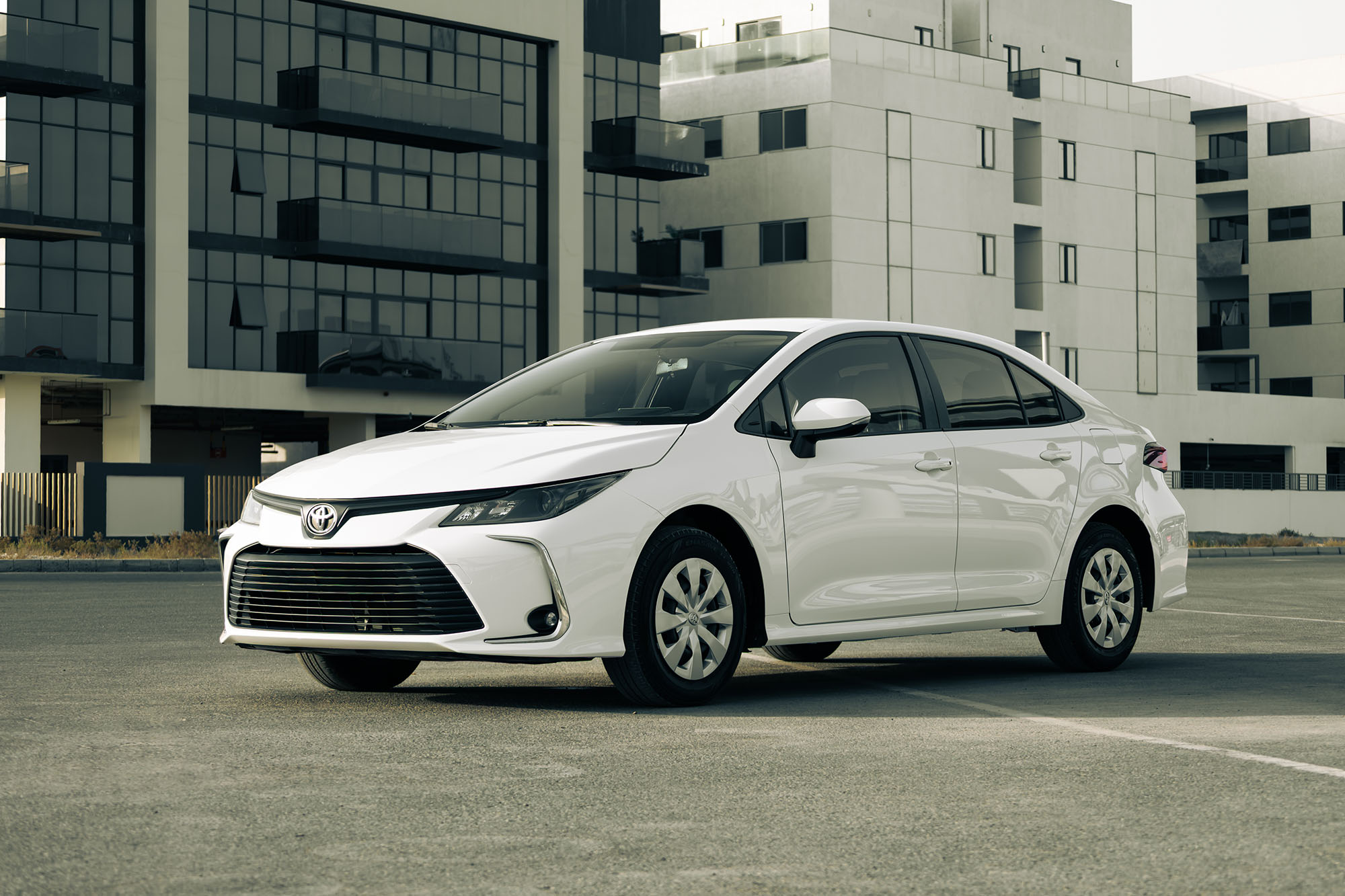 Toyota Corolla לבן
