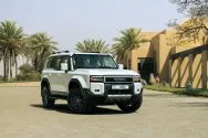 Toyota פראדו מהדור החדש, לבן פנינה