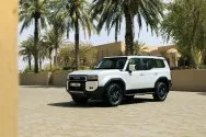 Toyota פראדו מהדור החדש, לבן פנינה