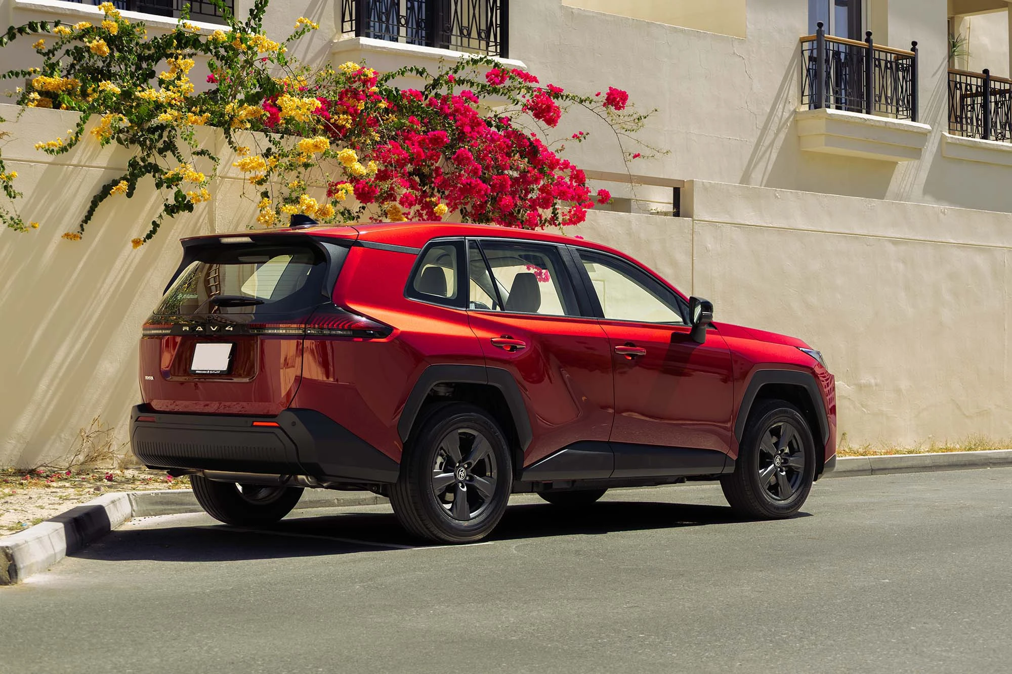 Toyota RAV4 Nova geração Vermelho
