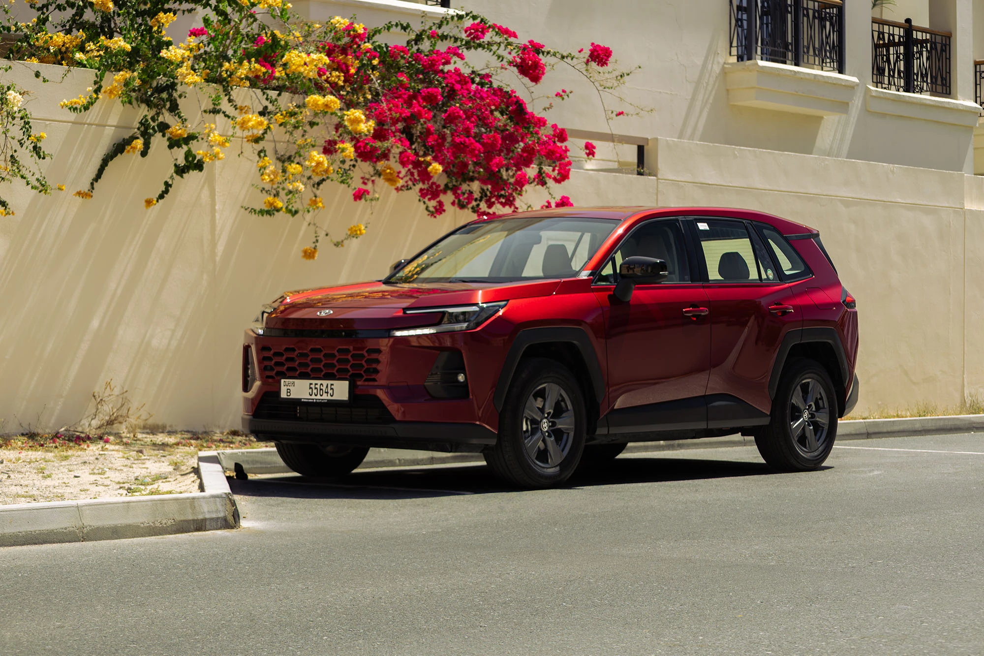 Toyota RAV4 דור חדש אדום Toyota RAV4 דור חדש אדום