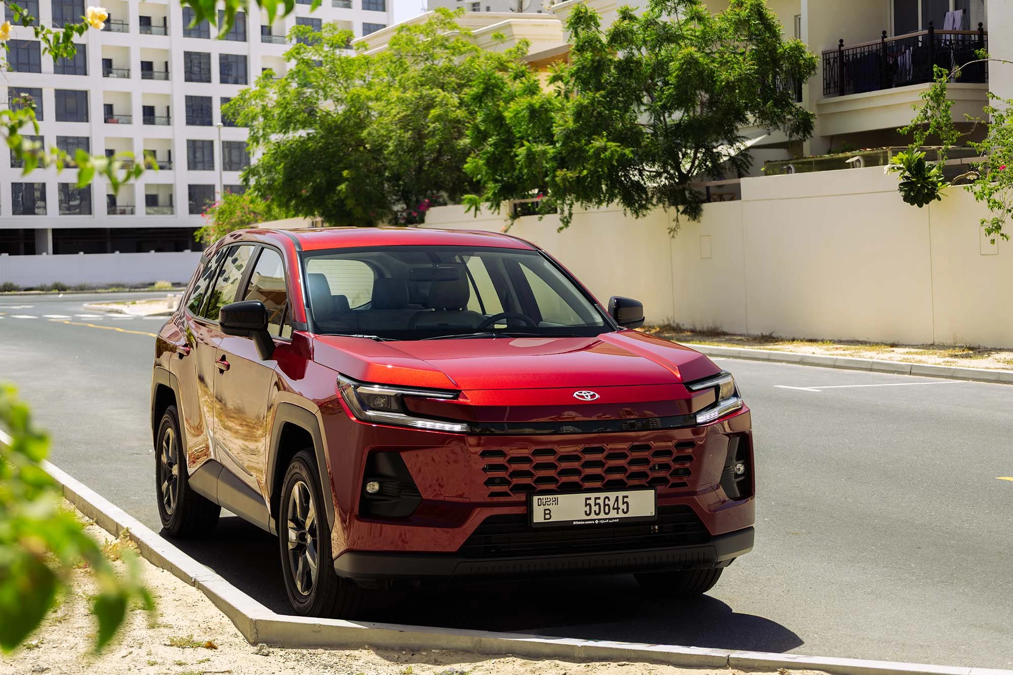 Toyota RAV4 דור חדש אדום Toyota RAV4 דור חדש אדום