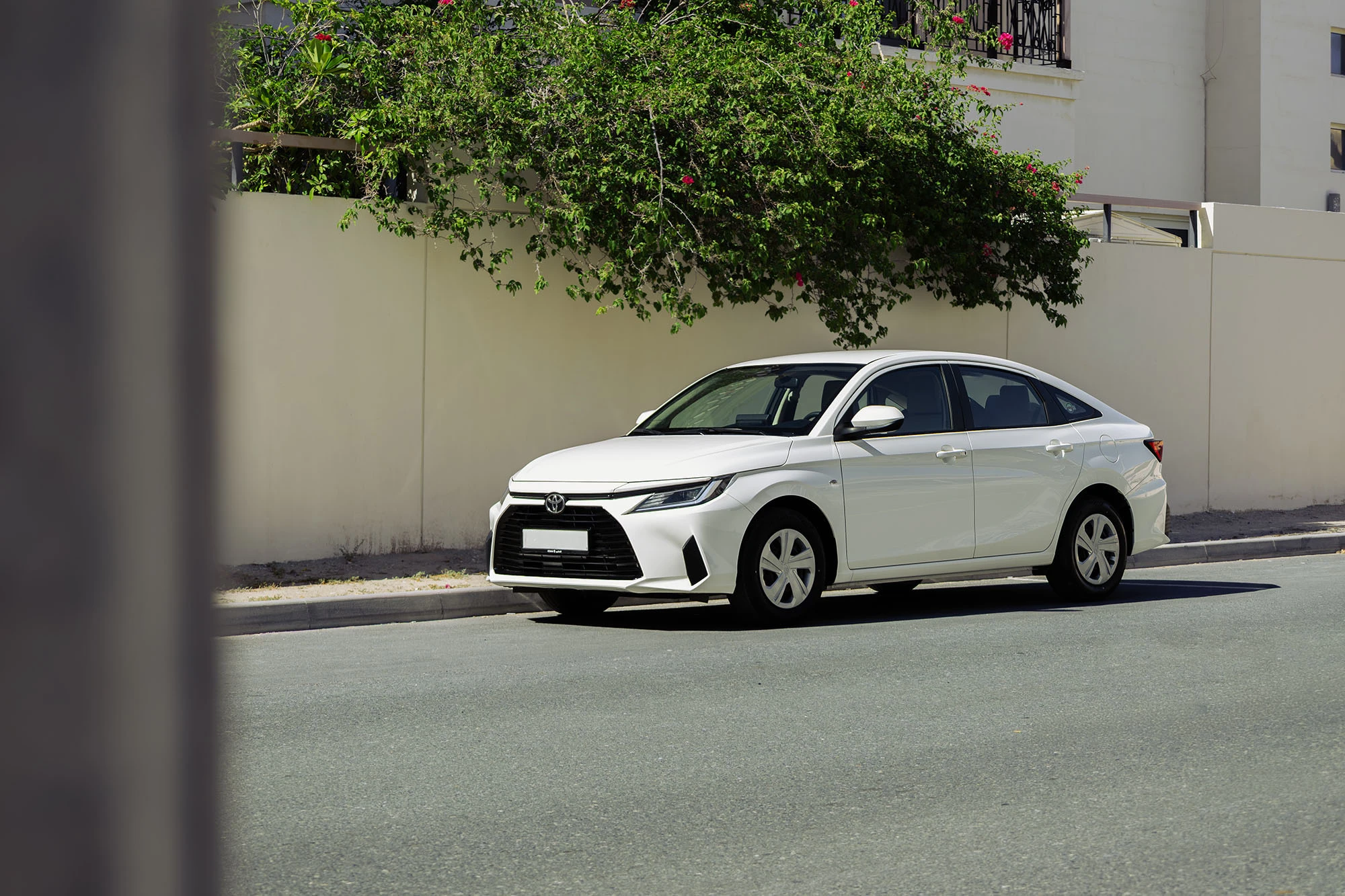 Toyota Yaris New Gen White Toyota Yaris New Gen White