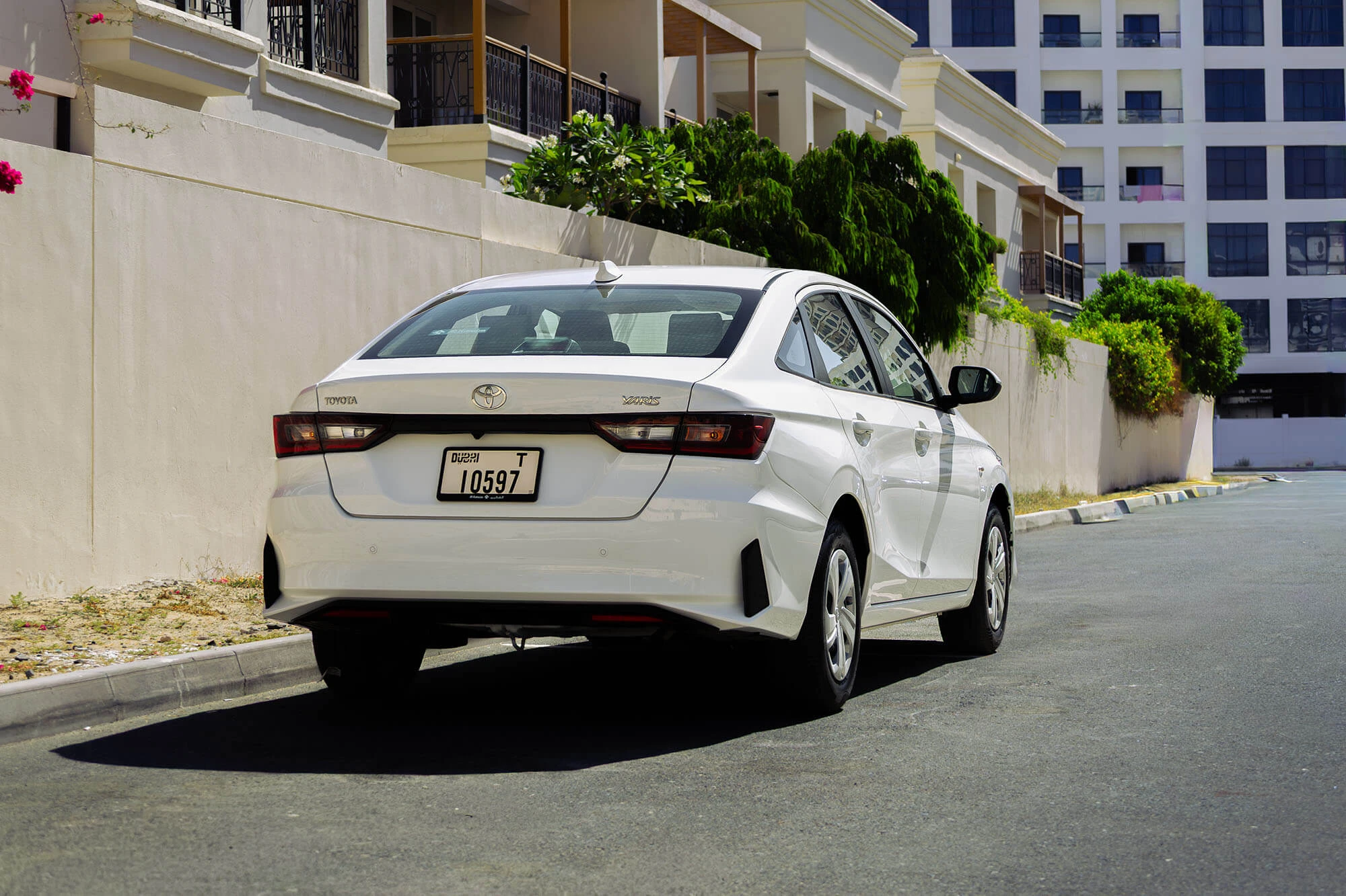 Toyota Yaris דור חדש לבן