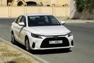 Toyota Yaris דור חדש לבן