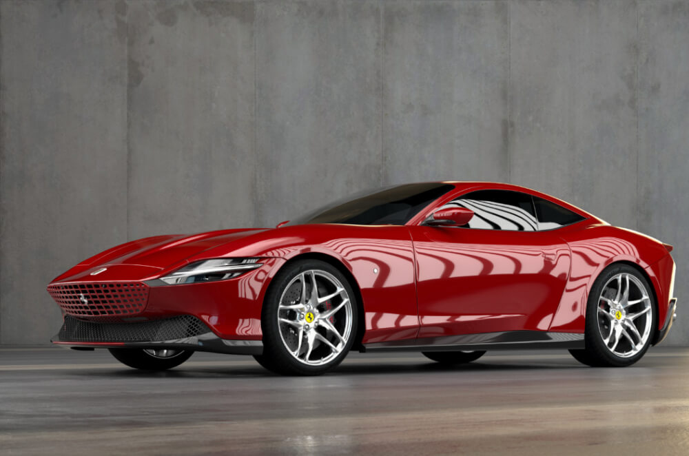 Ferrari Roma in Dubai