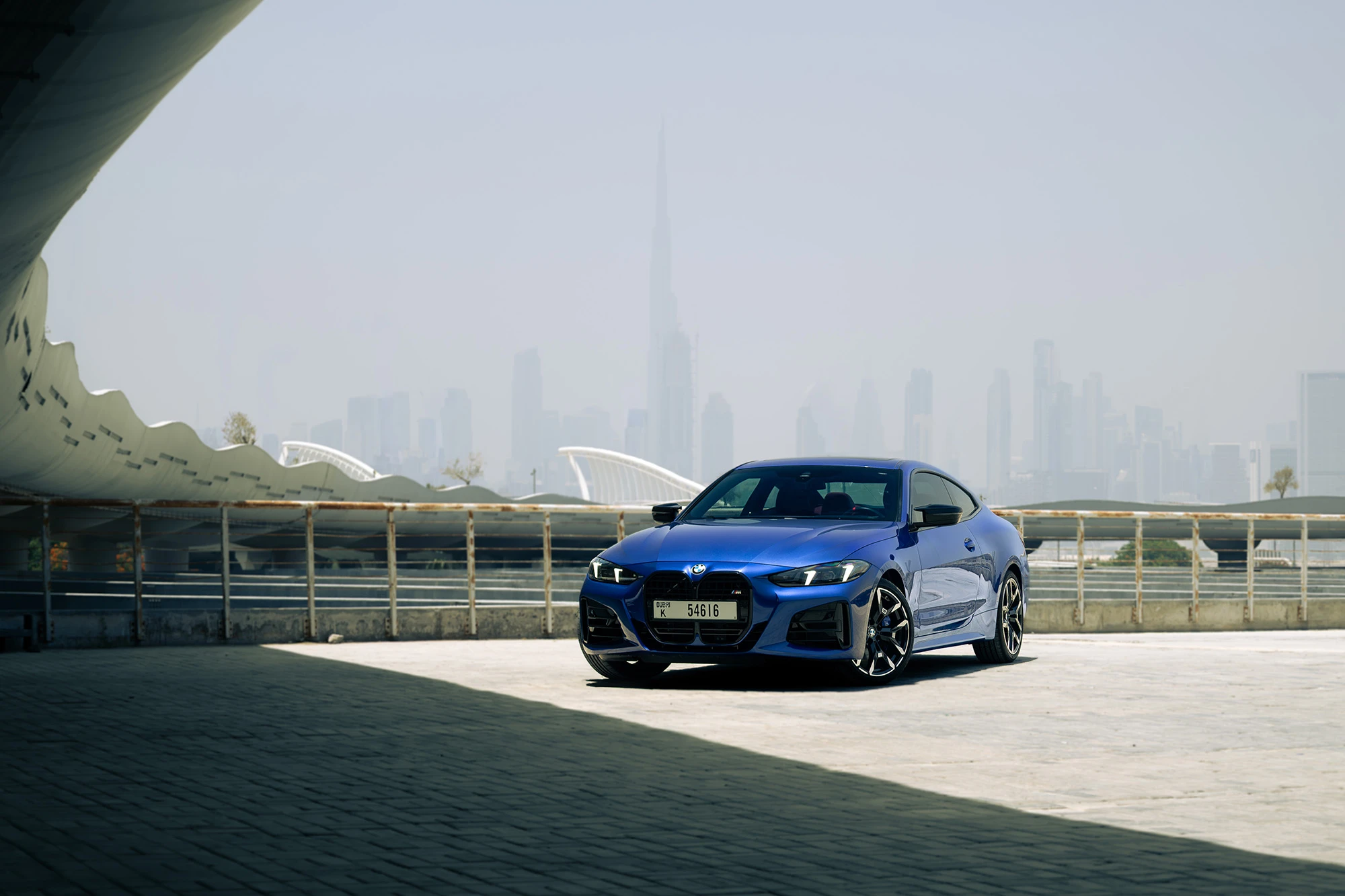 BMW M440 Coupe Blue BMW M440 Coupe Blue