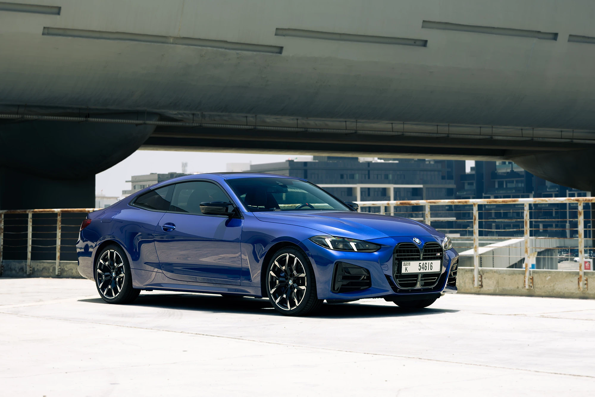 BMW M440 Coupe Blue BMW M440 Coupe Blue