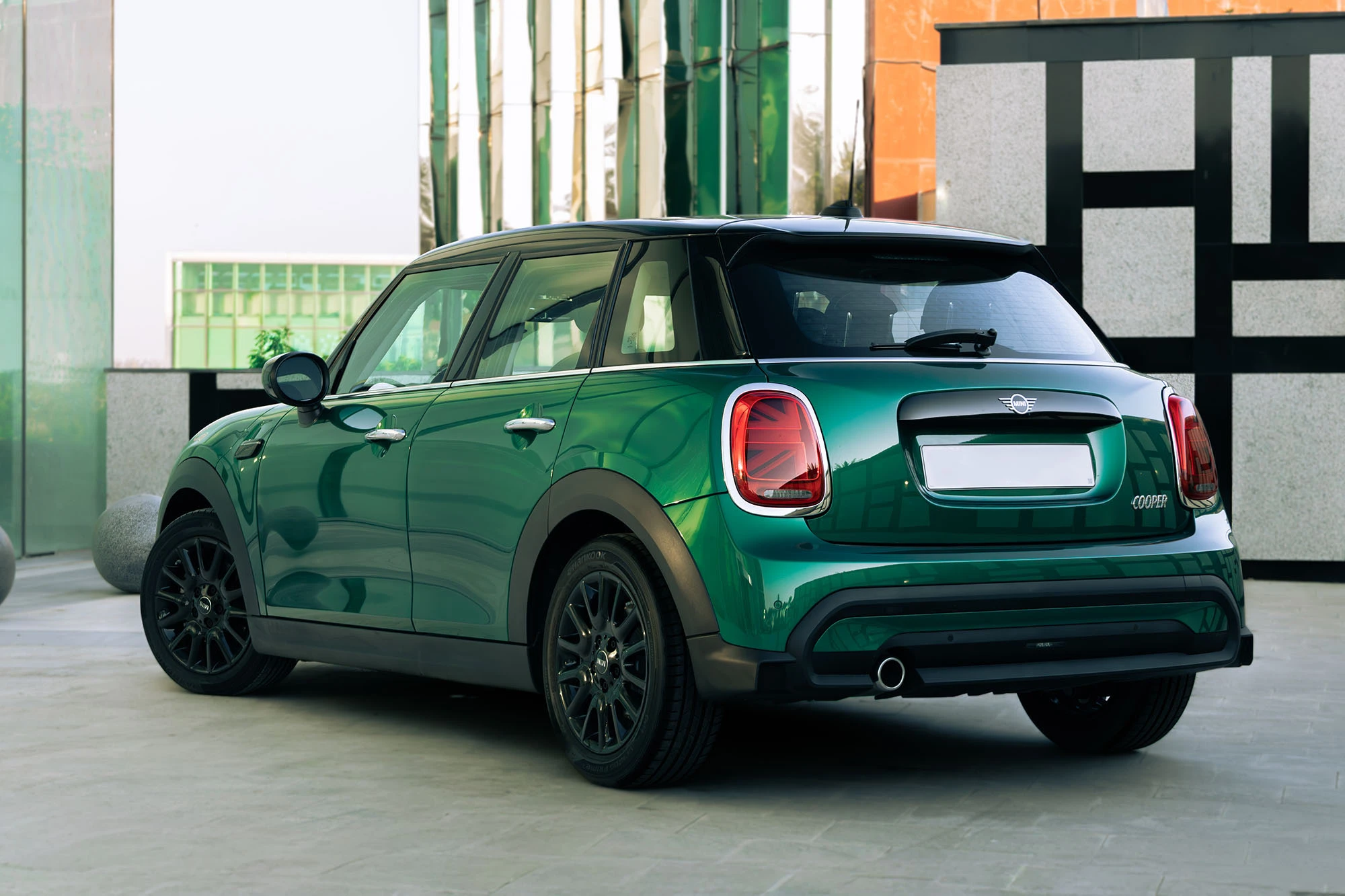 Mini Cooper Verde