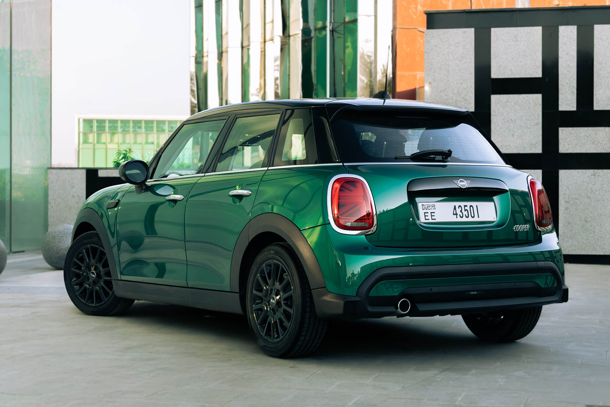 Mini Cooper Verde
