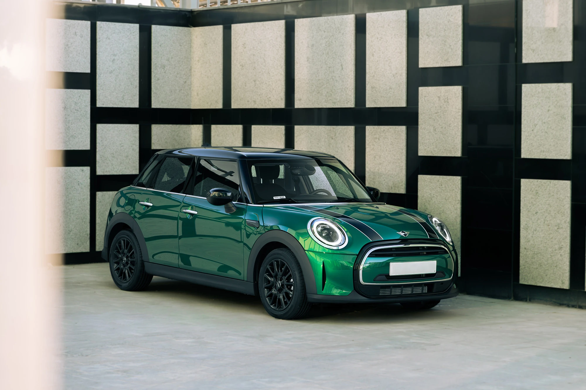 Mini Cooper Verde