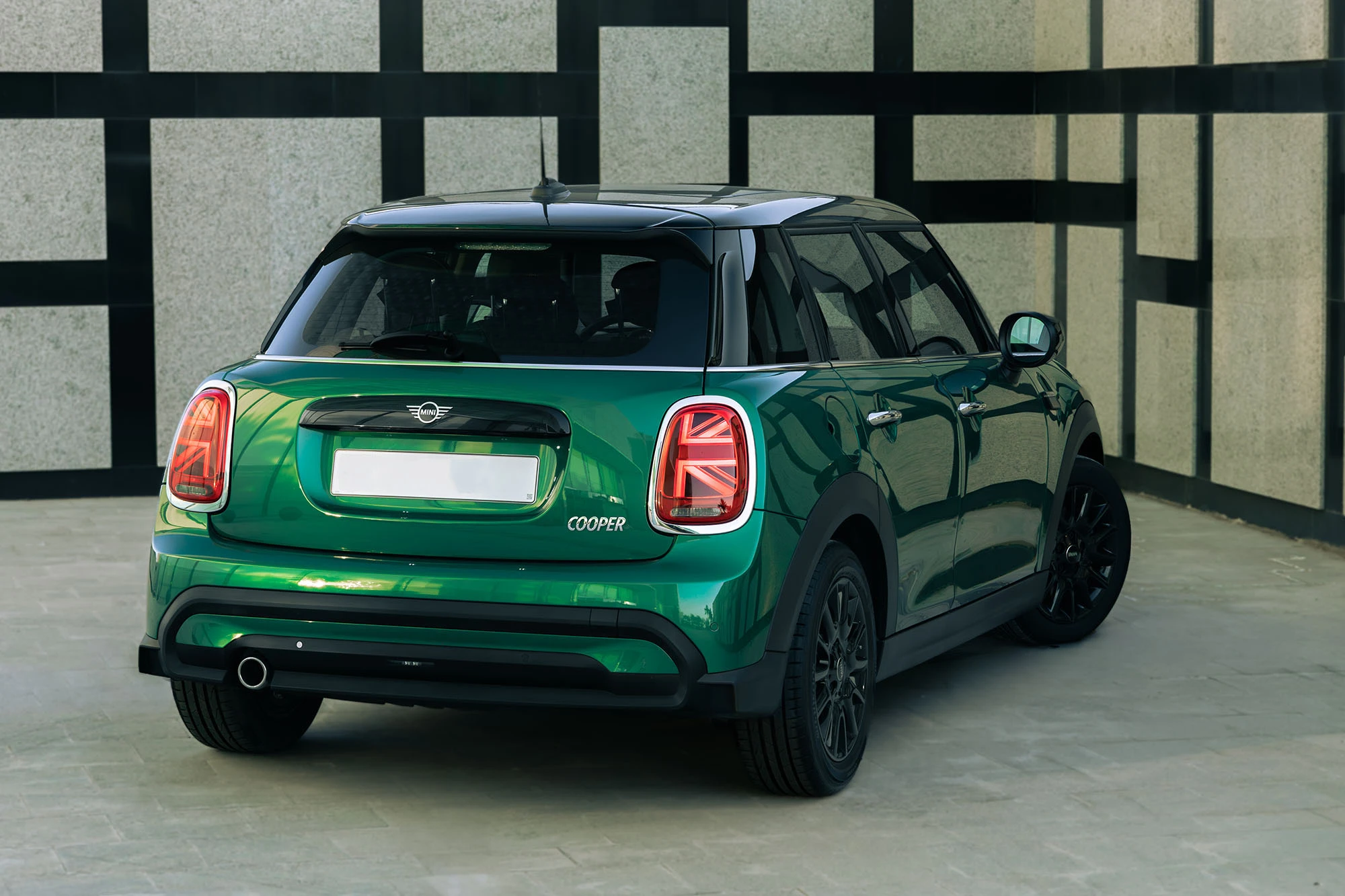 Mini Cooper Verde