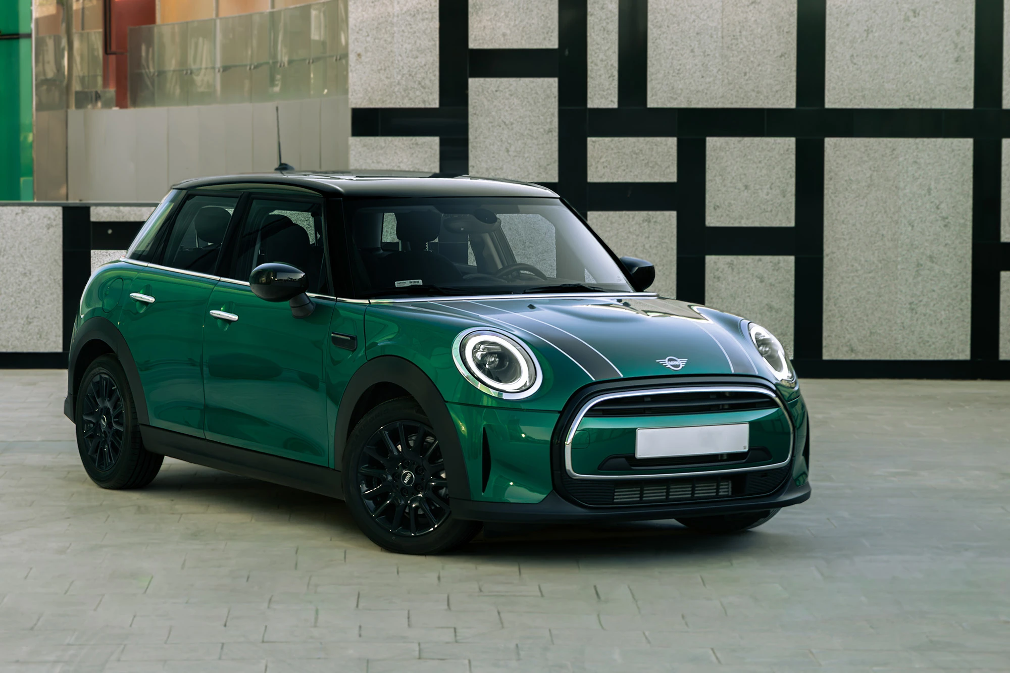 Mini Cooper Verde