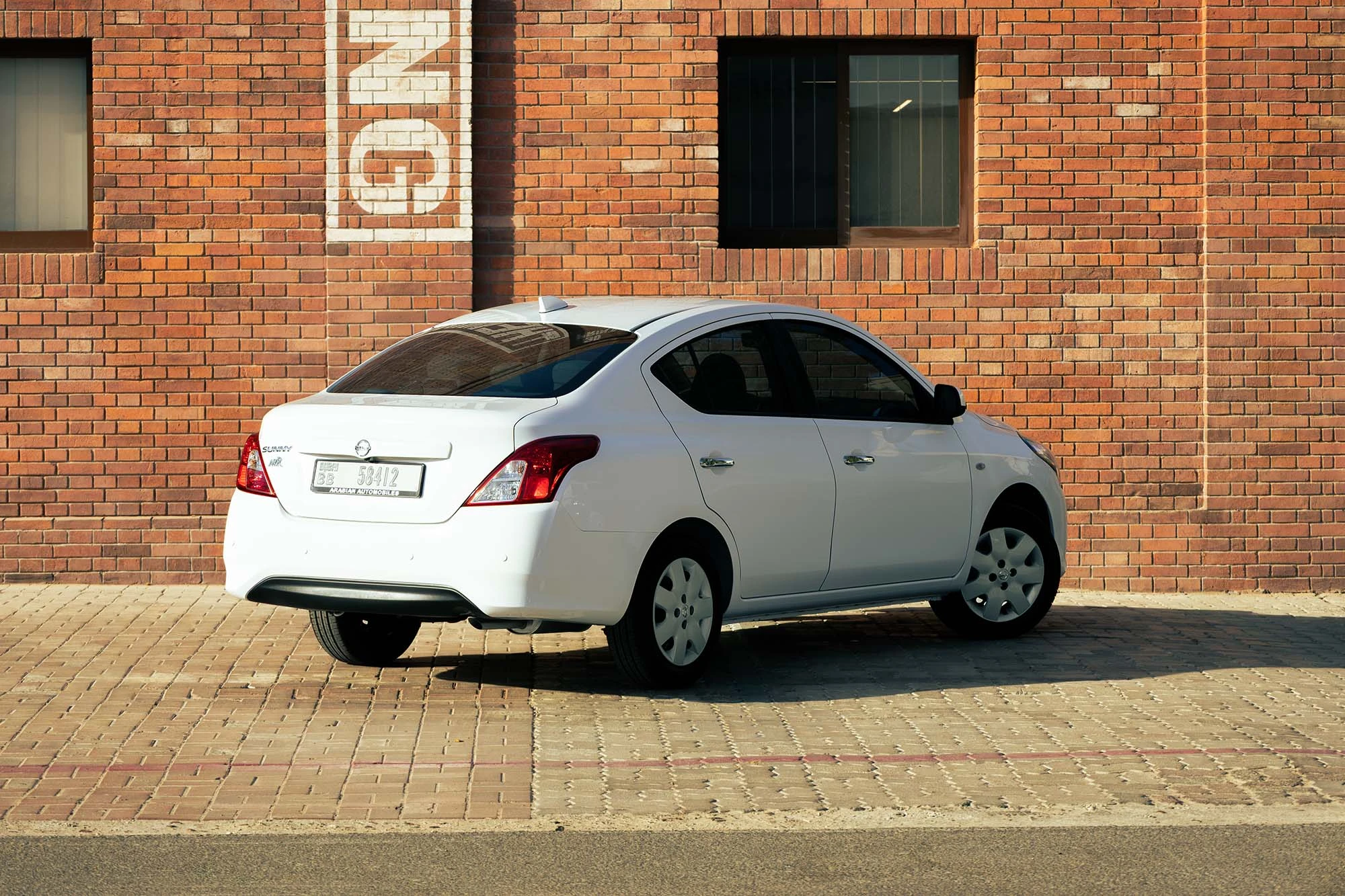 Nissan Sunny White Nissan Sunny White