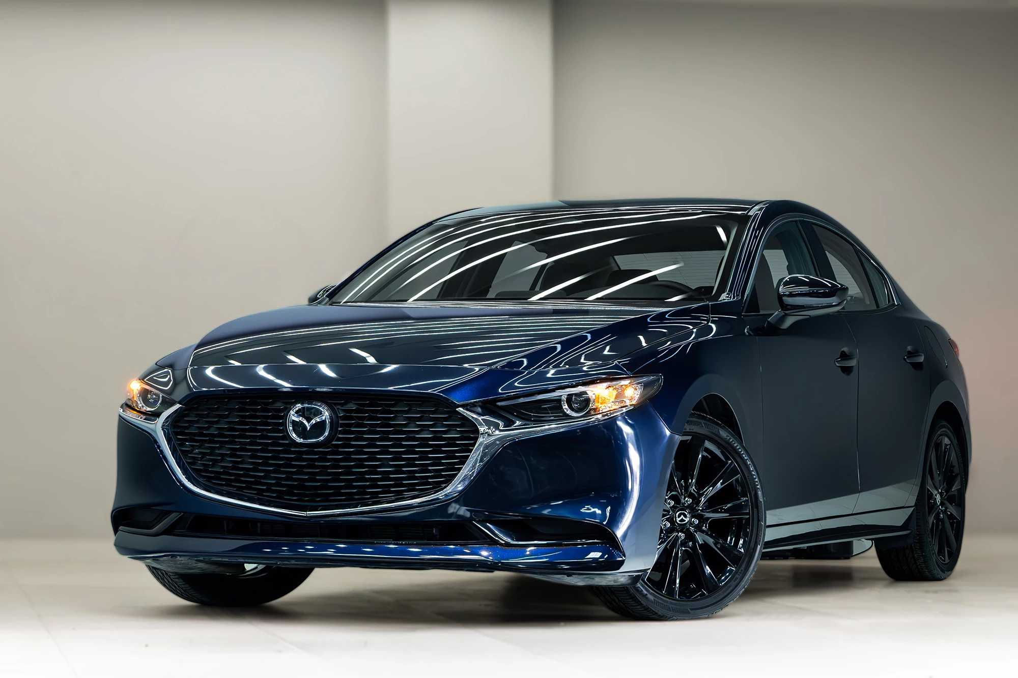 Mazda 3 Blå
