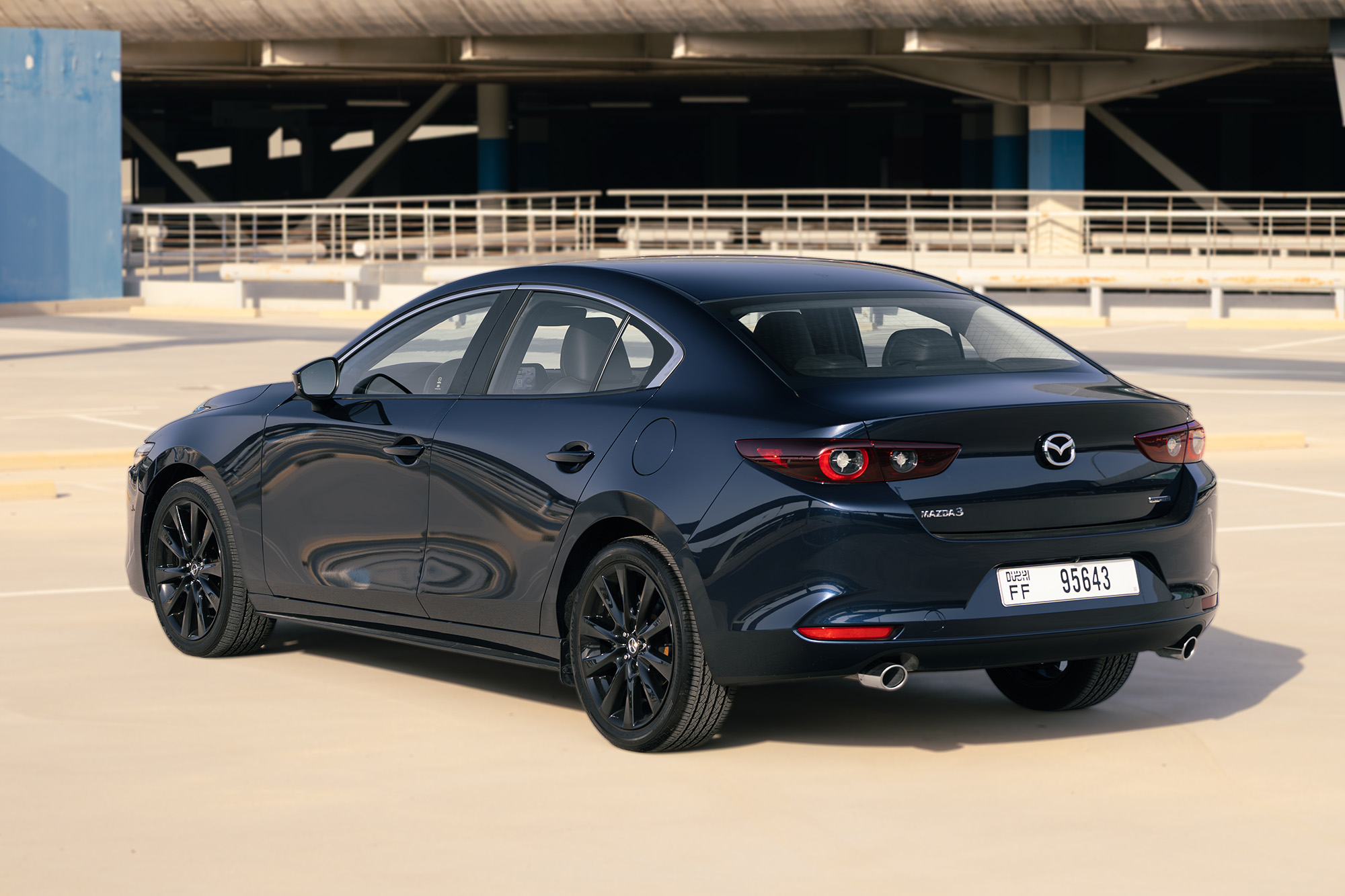 Mazda 3 Blå