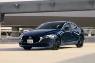 Mazda 3 Blau