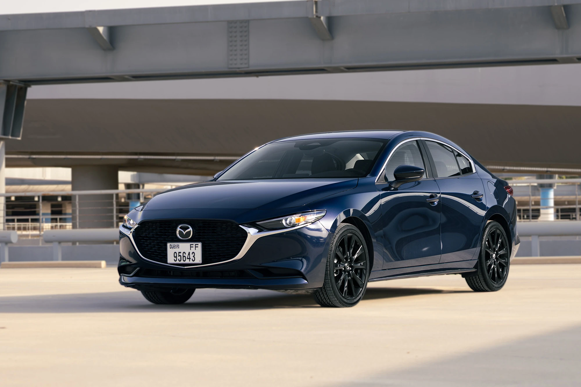 Mazda 3 Blau