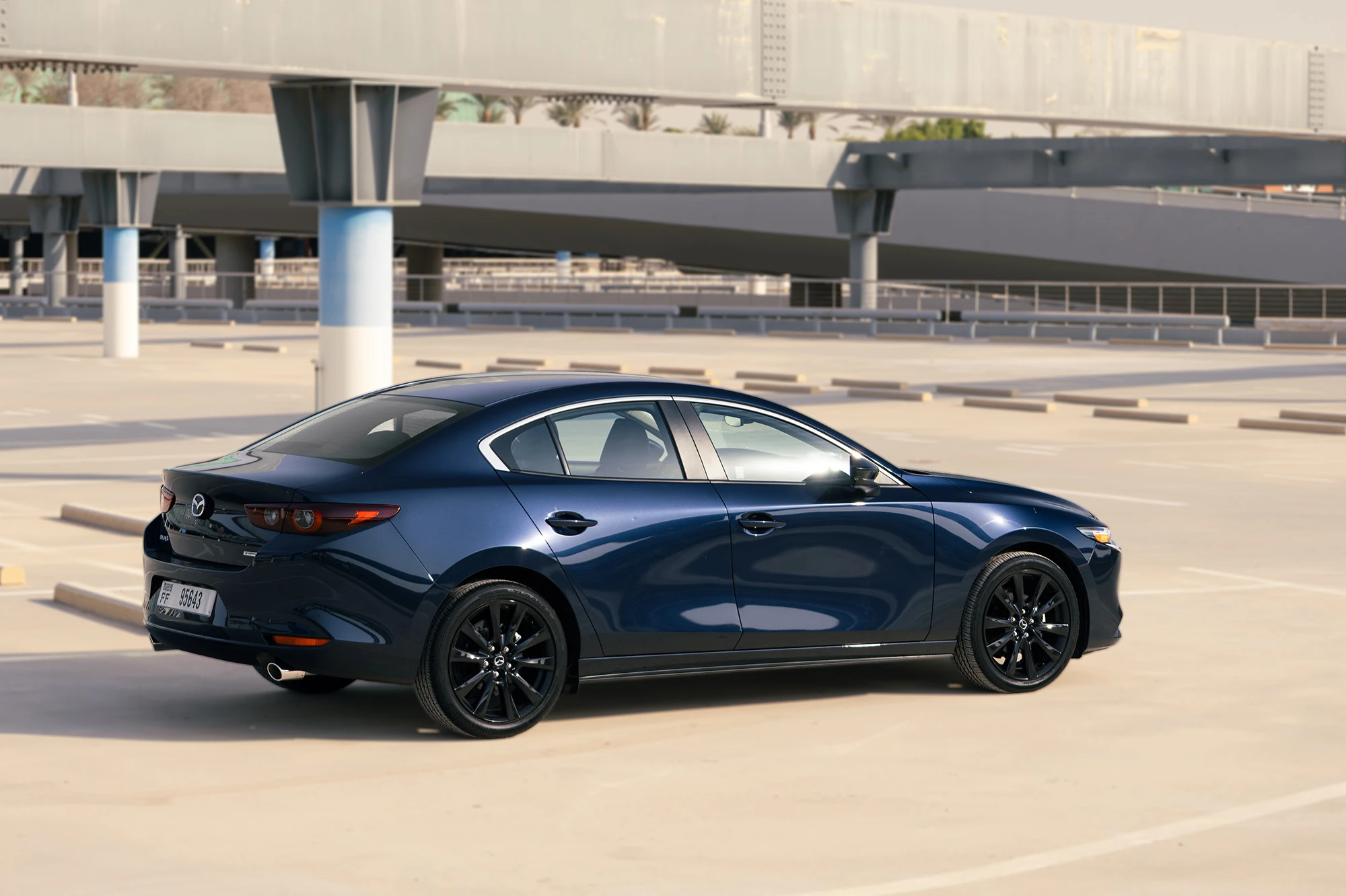 Mazda 3 Blau