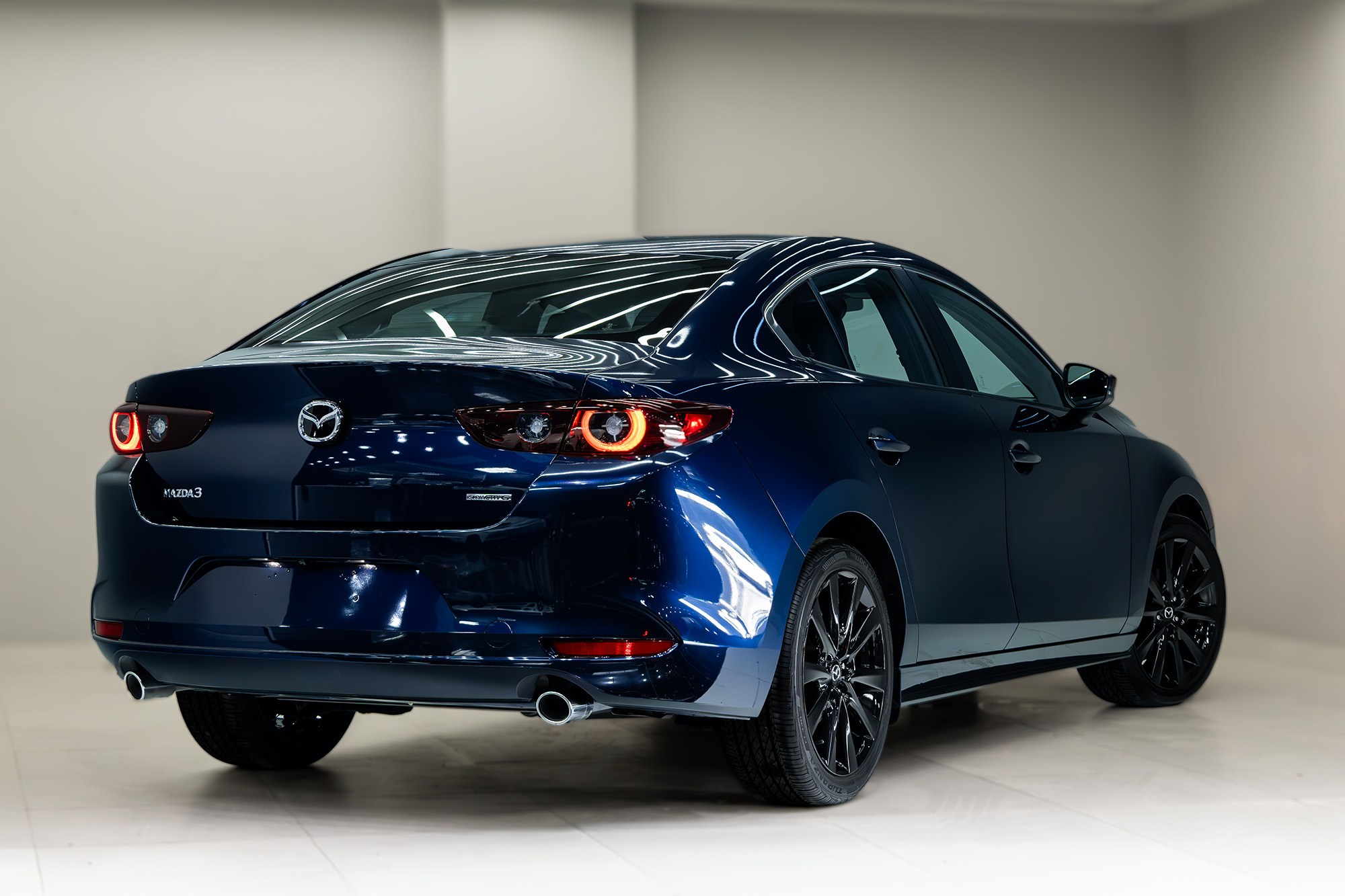 Mazda 3 Blå