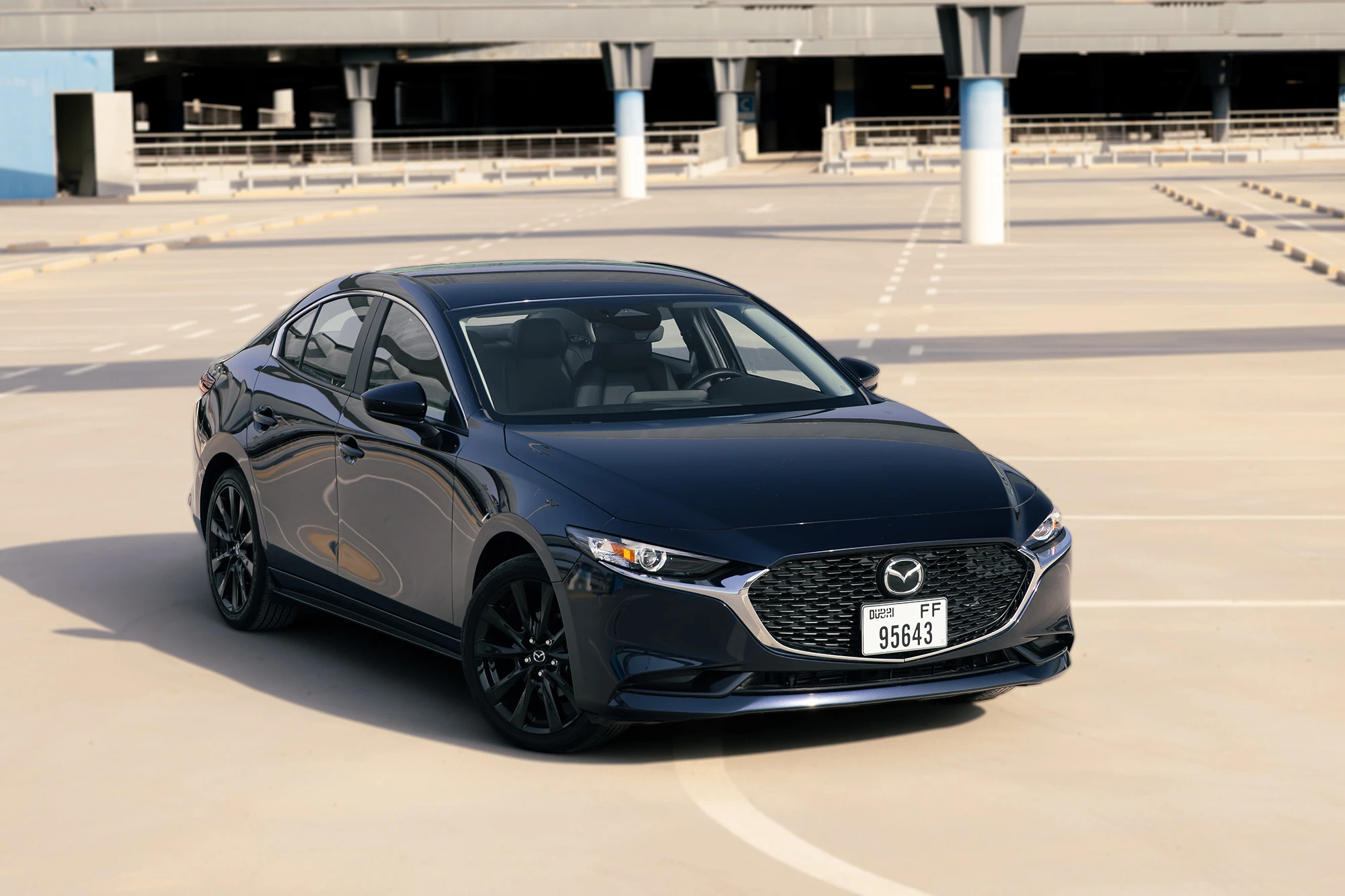 Mazda 3 Blau