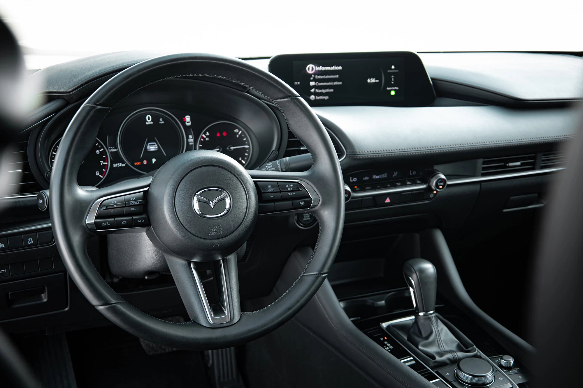 Mazda 3 Blau