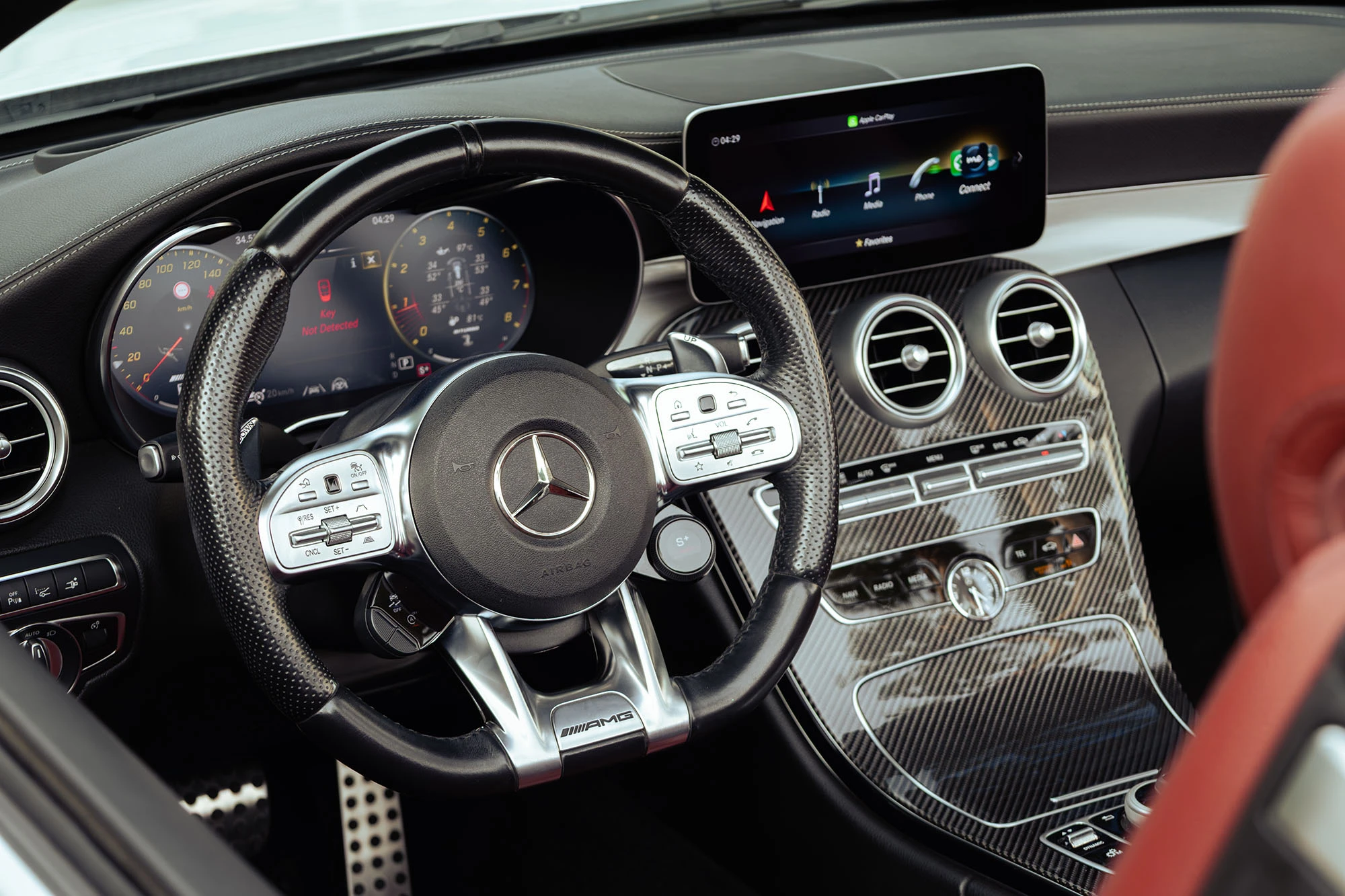 Mercedes Mercedes-Benz C43 AMG Cabriolet, blanche